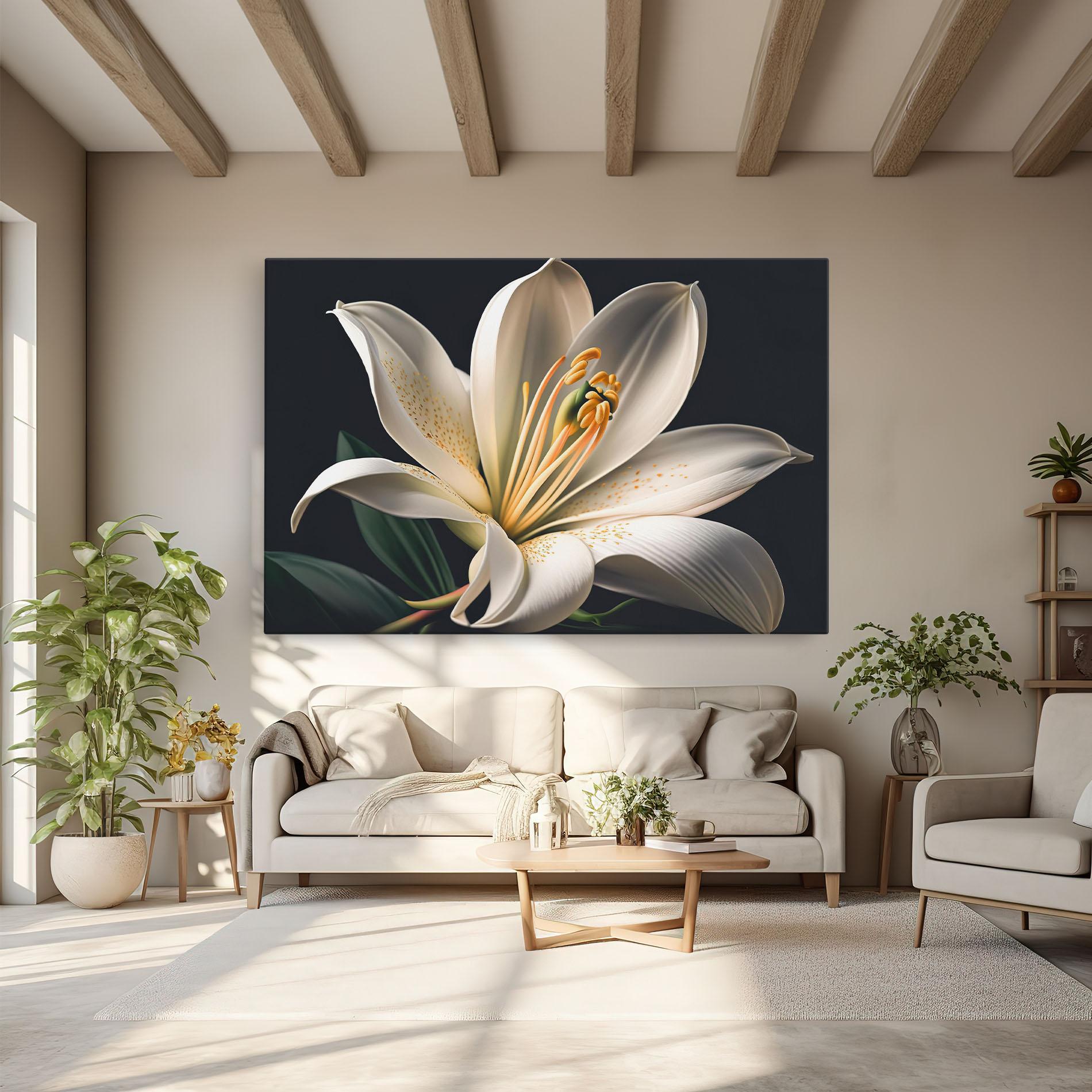 Vászonkép Big Lily View mockup 6