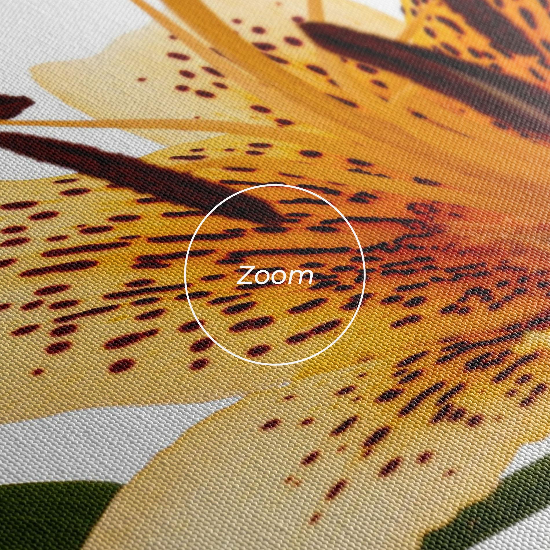 Vászonkép Big Yellow Lily mockup 3