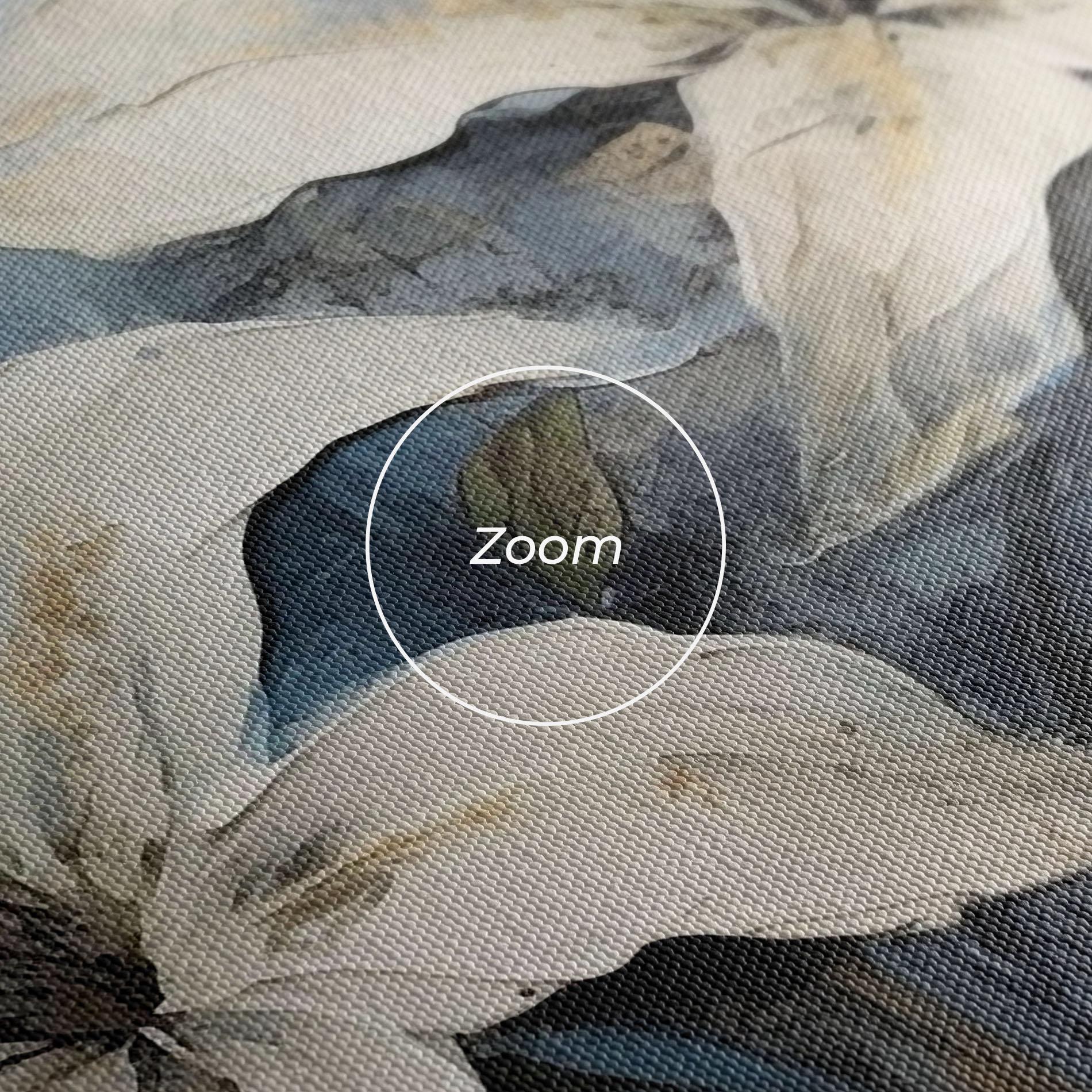 Vászonkép Gold Lily Painting mockup 3