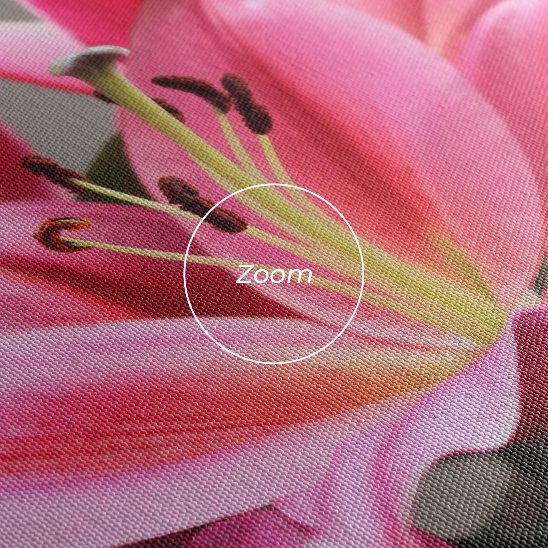 Vászonkép Light Pink Lily View mockup 3