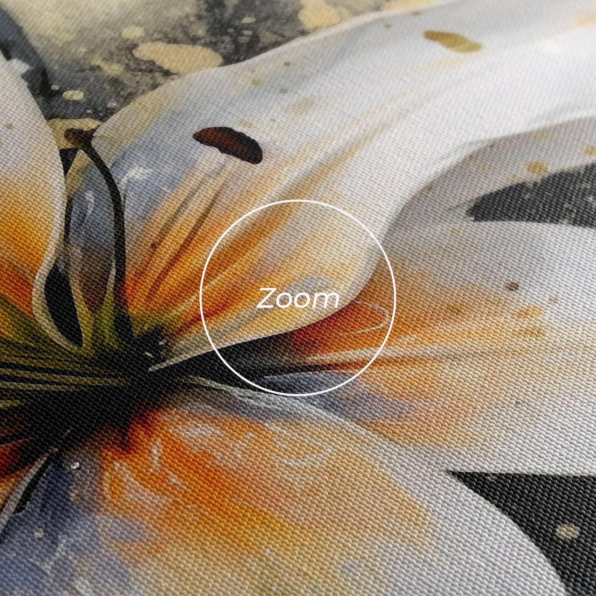 Vászonkép Lily With Orange Painting mockup 3