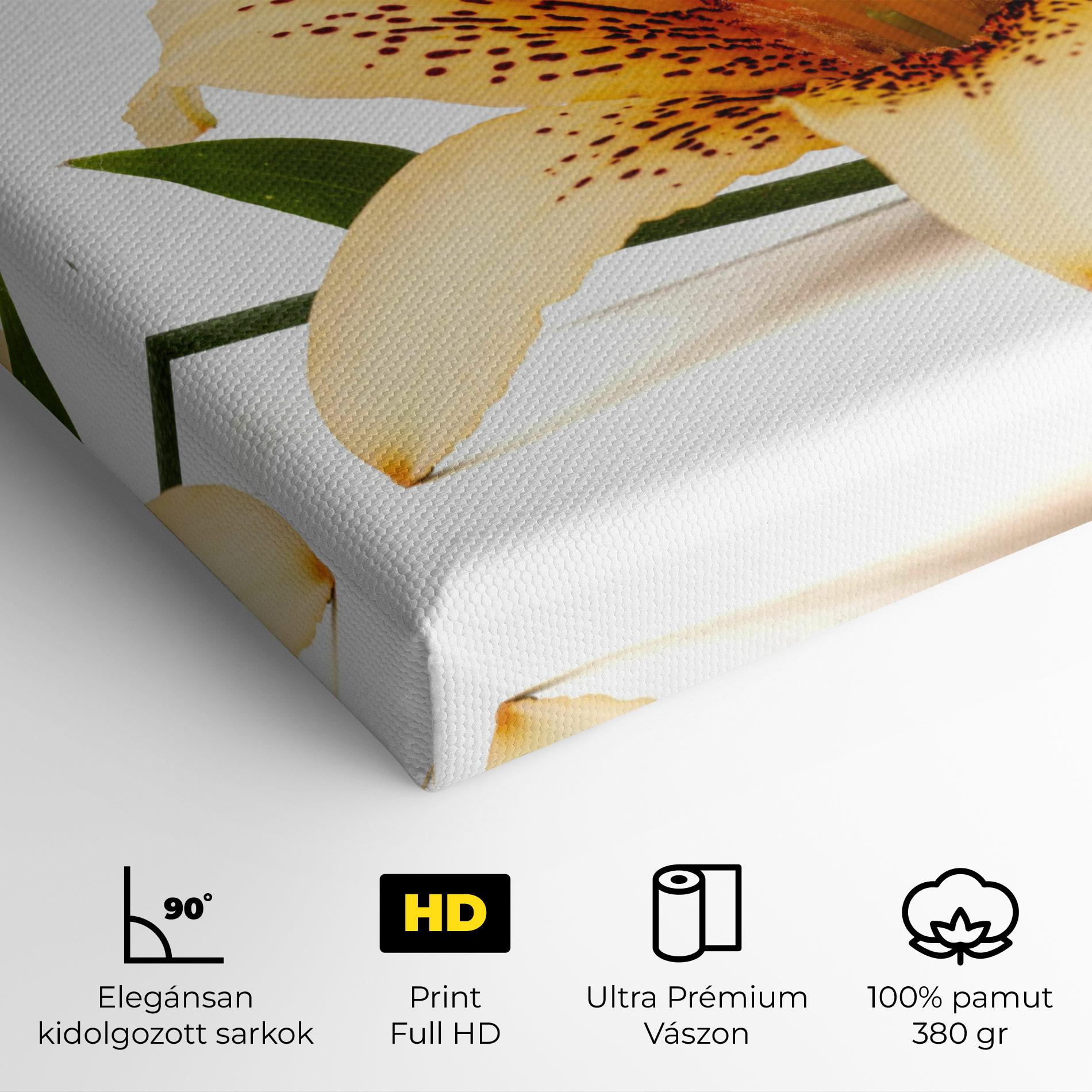 Vászonkép Big Yellow Lily mockup 4