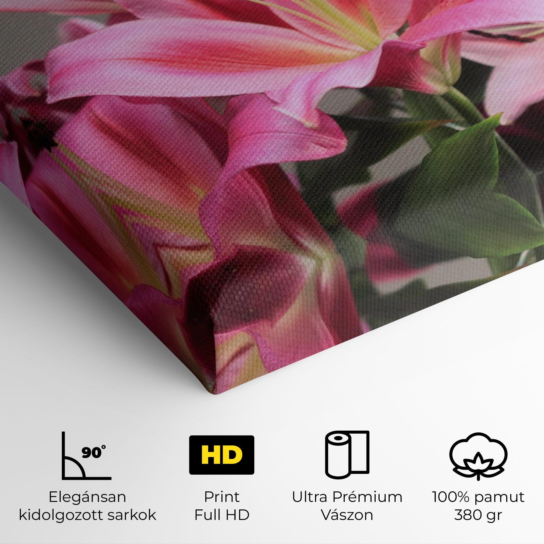 Vászonkép Light Pink Lily View mockup 4