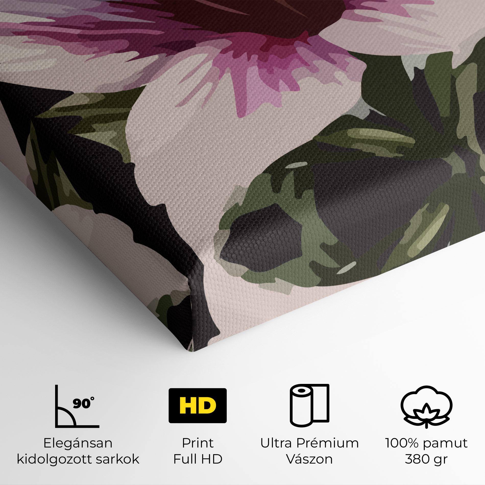 Vászonkép Pink Pretty Lily mockup 4