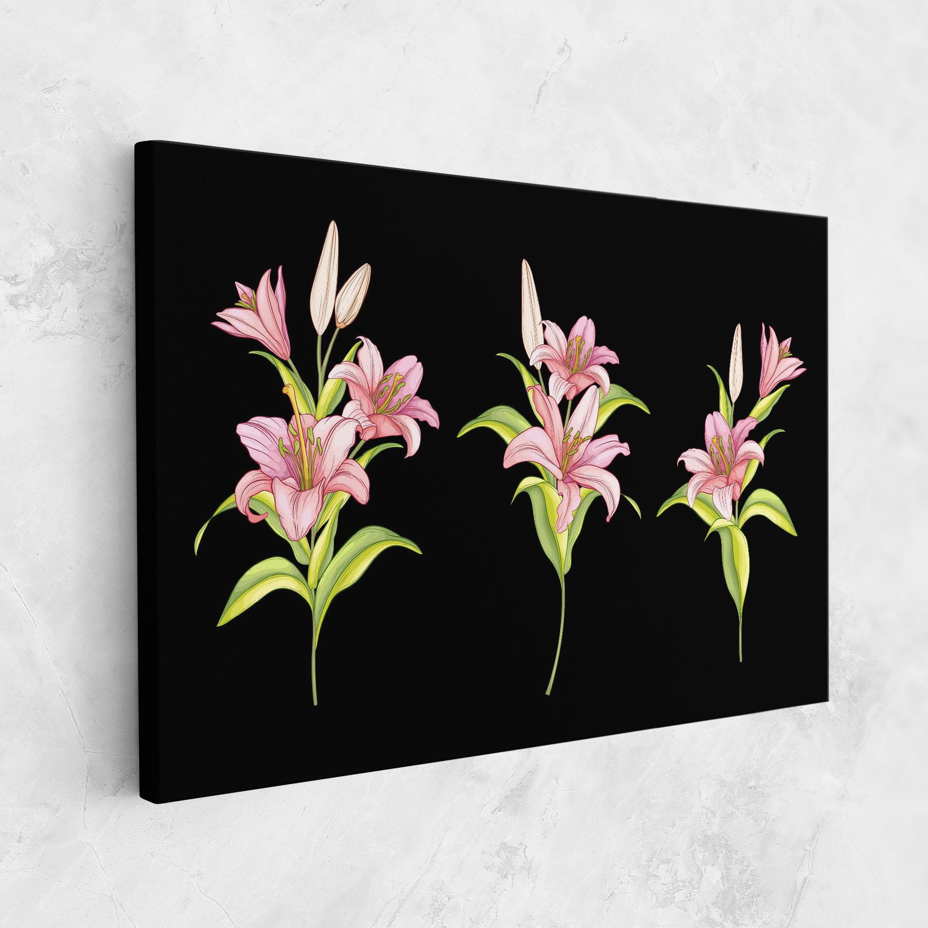 Vászonkép Lily Set mockup 1