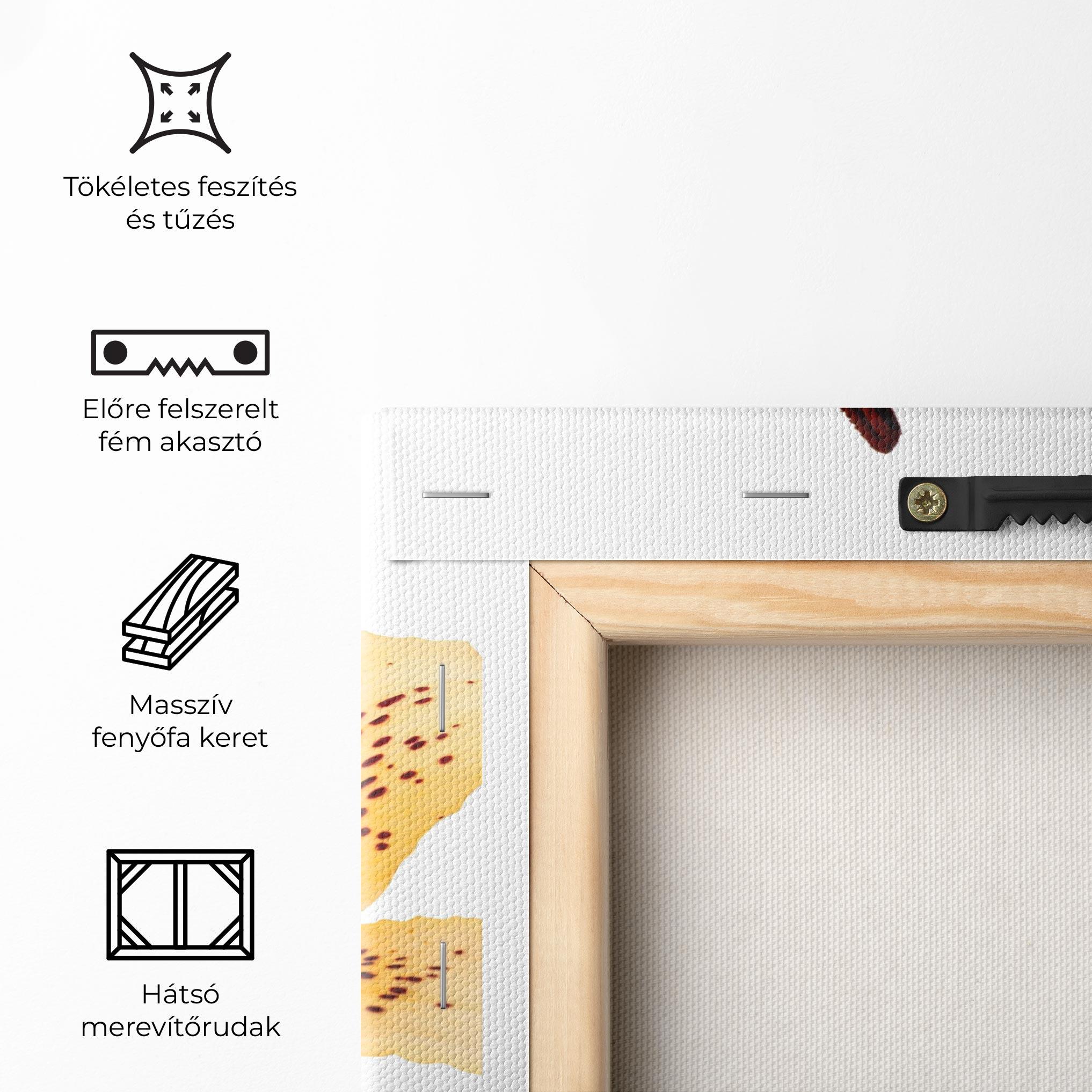 Vászonkép Big Yellow Lily mockup 5