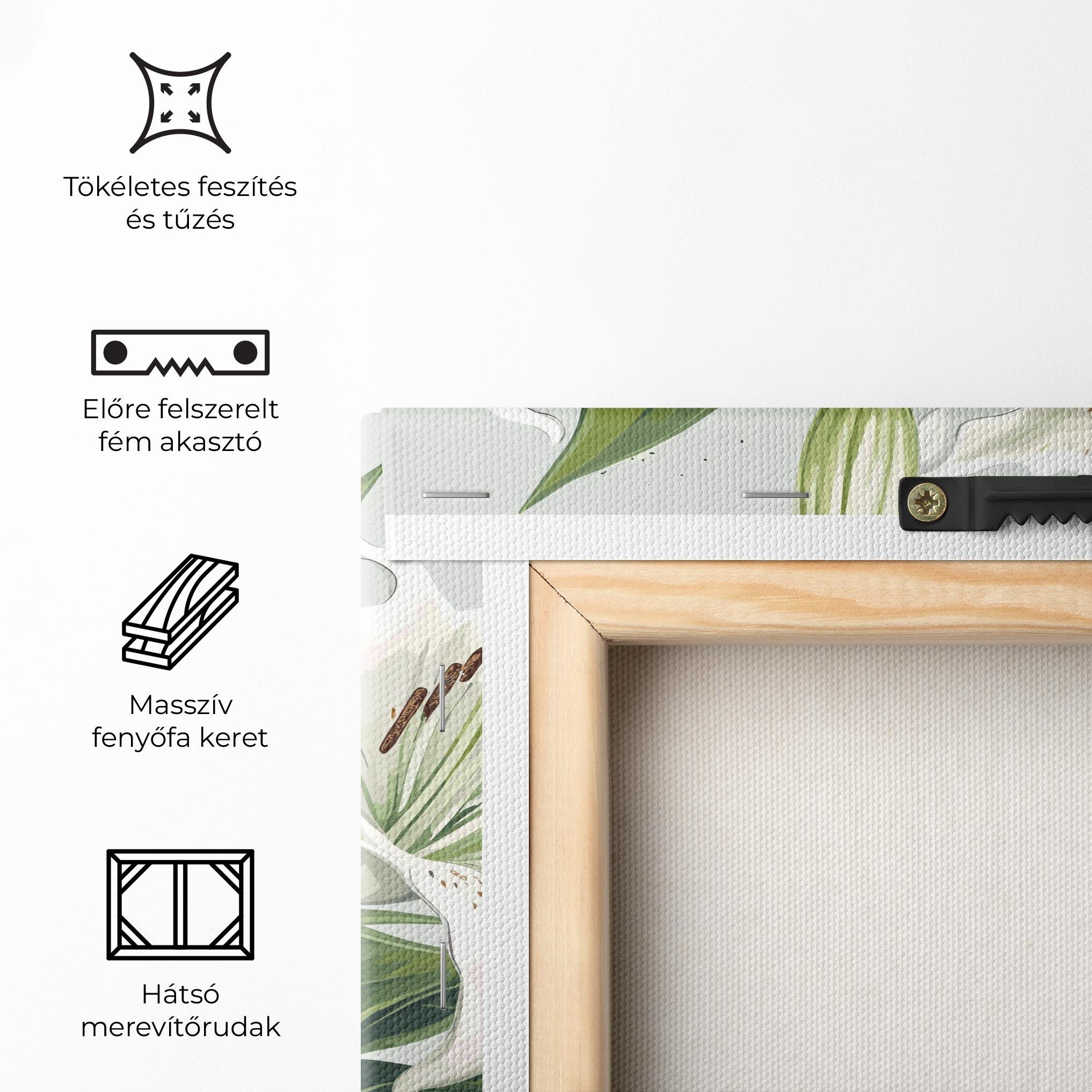 Vászonkép Light Lily Art mockup 5