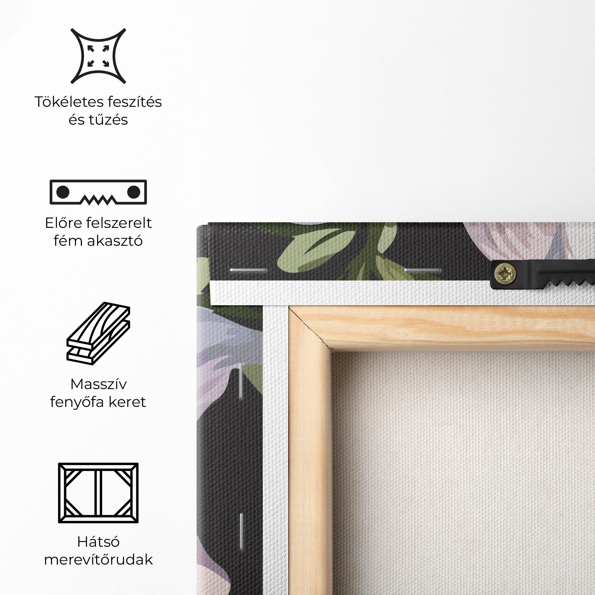 Vászonkép Pink Pretty Lily mockup 5