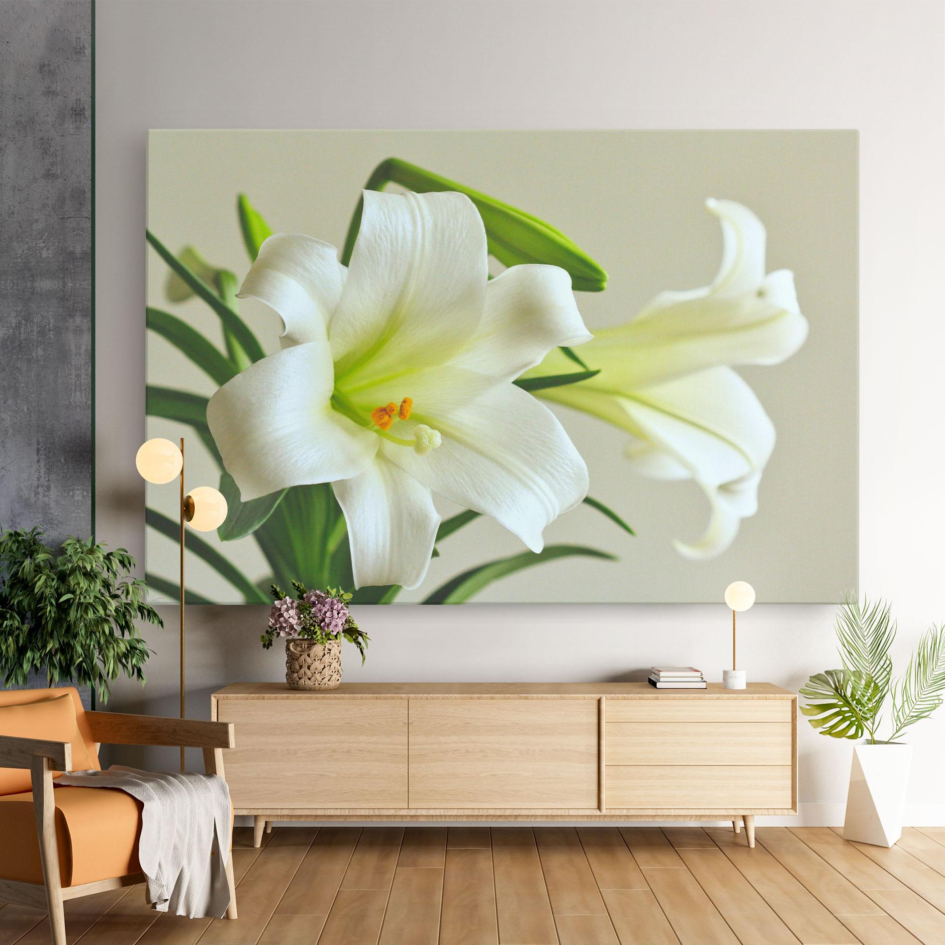 Vászonkép Green Lily mockup 9