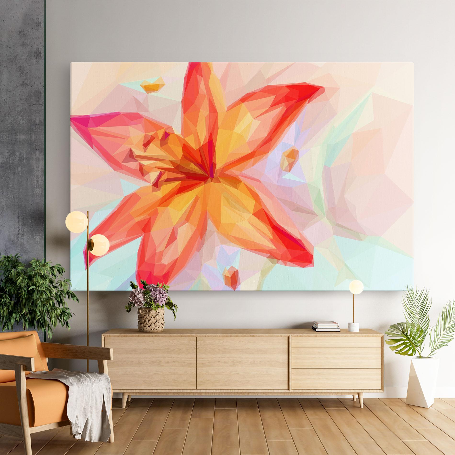 Vászonkép Orange Lily mockup 9
