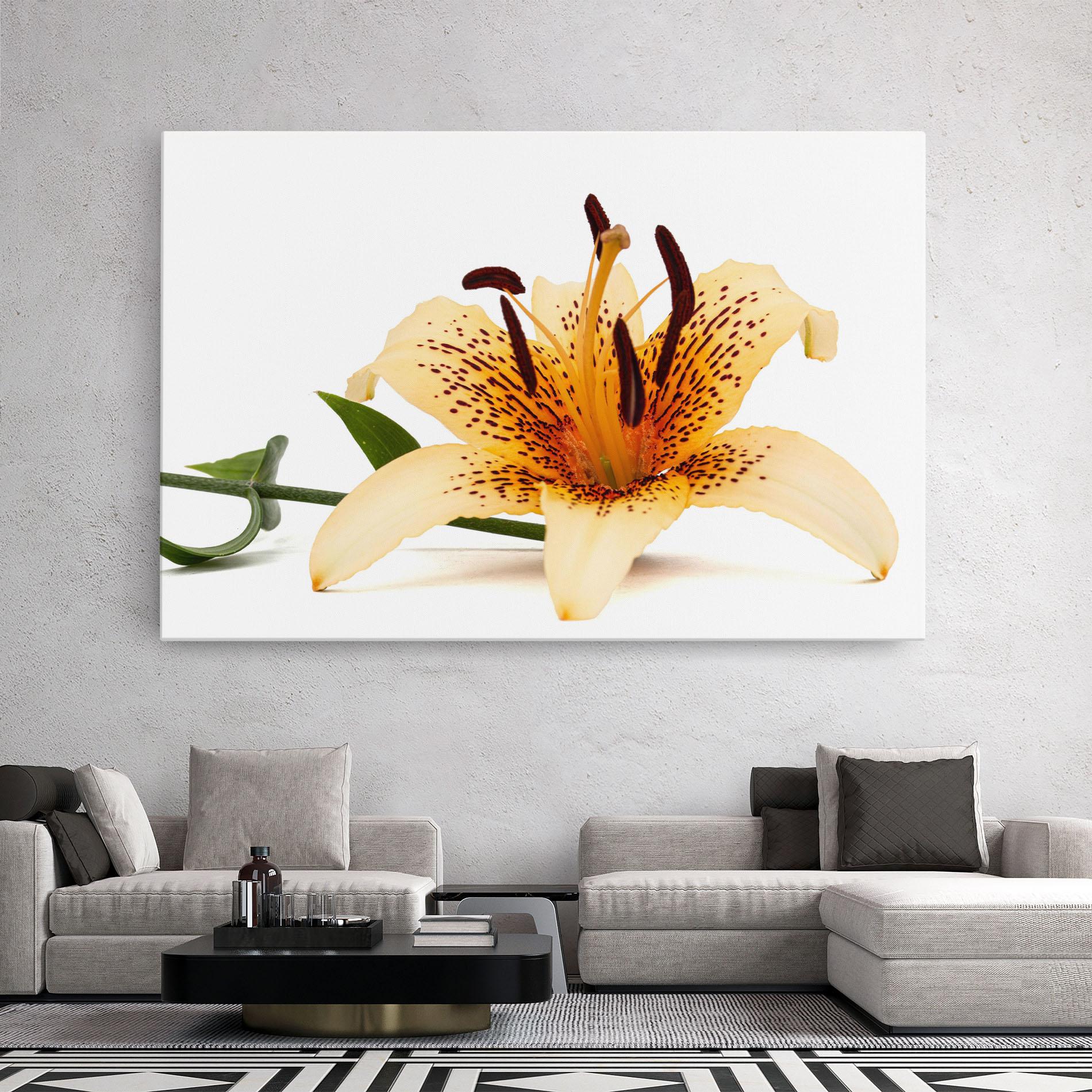 Vászonkép Big Yellow Lily mockup 2
