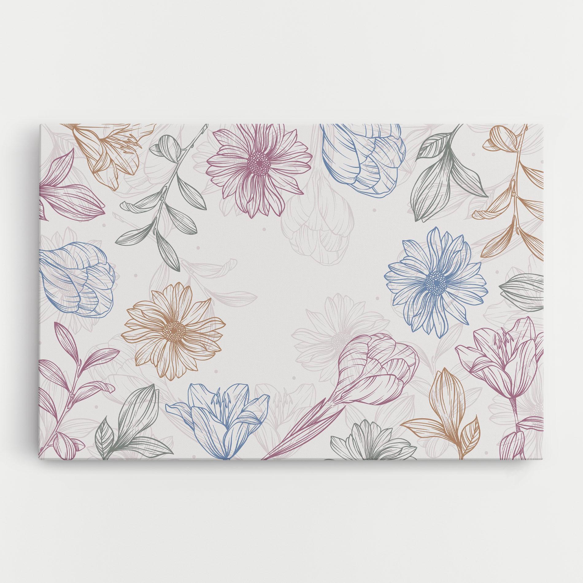 Vászonkép Color Line Mix mockup 0