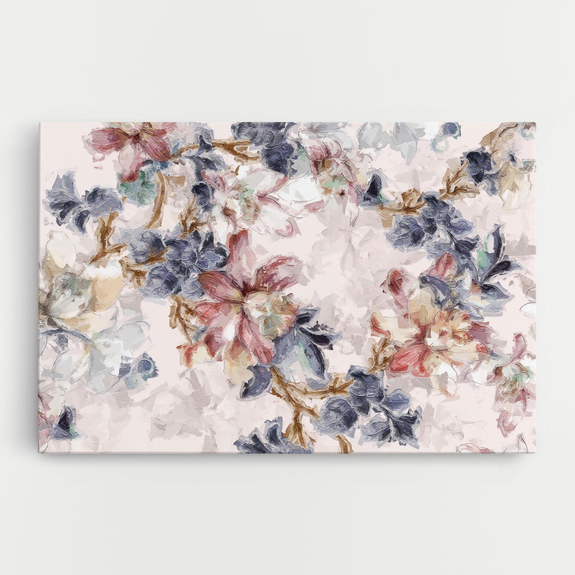 Vászonkép Painted Flowers mockup 0