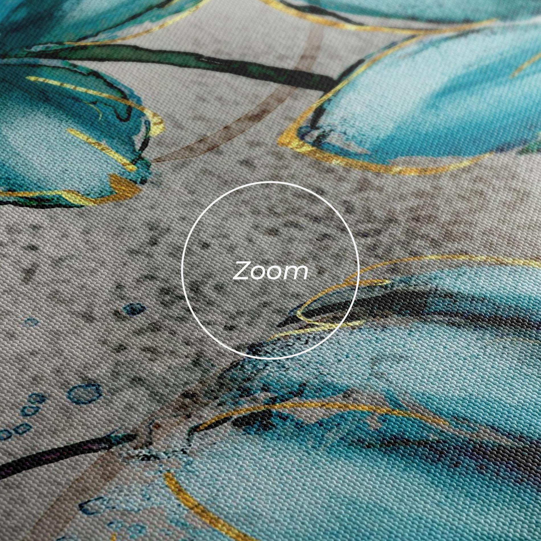 Vászonkép Bujori Albastri mockup 3