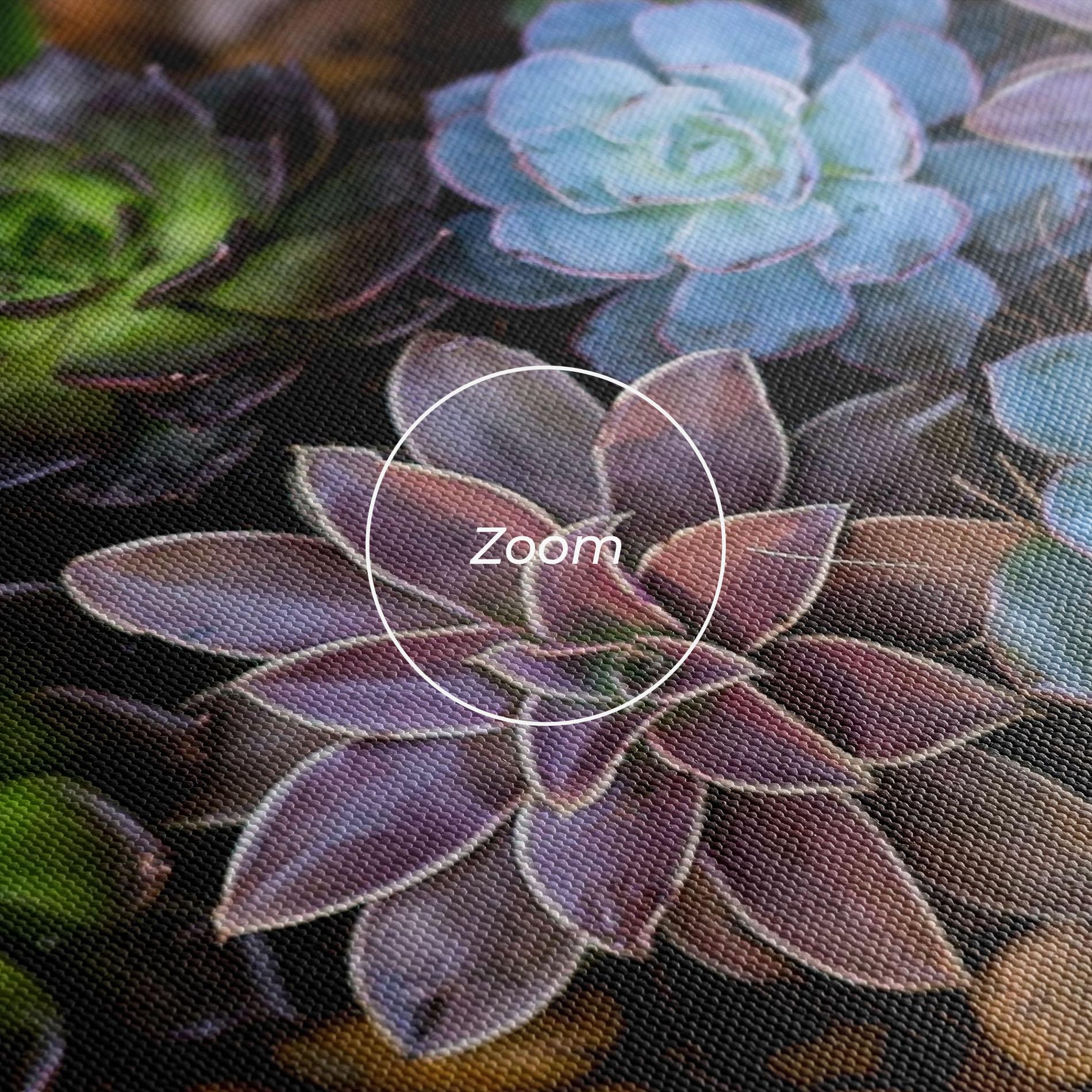 Vászonkép Colorful Flowers mockup 3