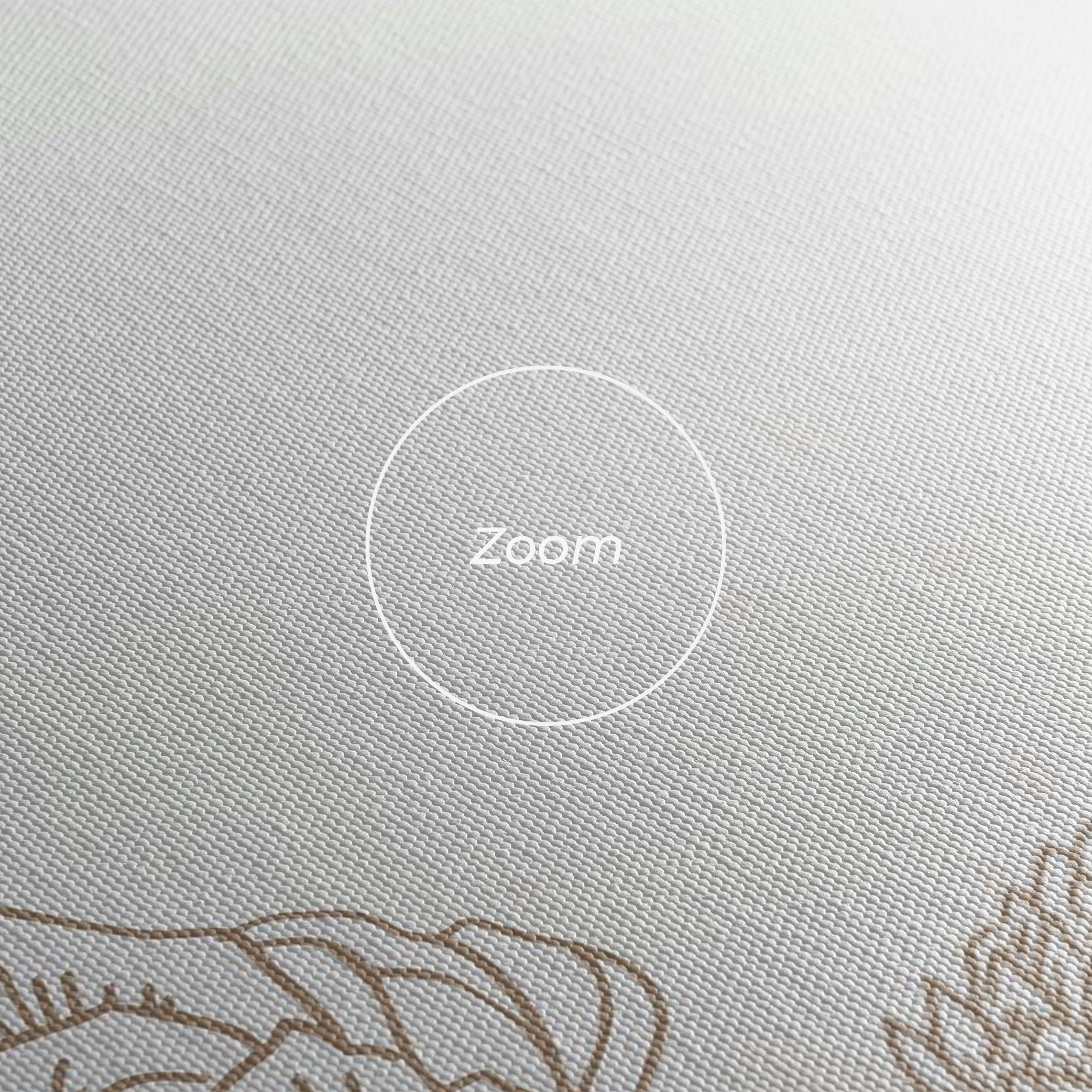 Cream Line Flower mockup 3