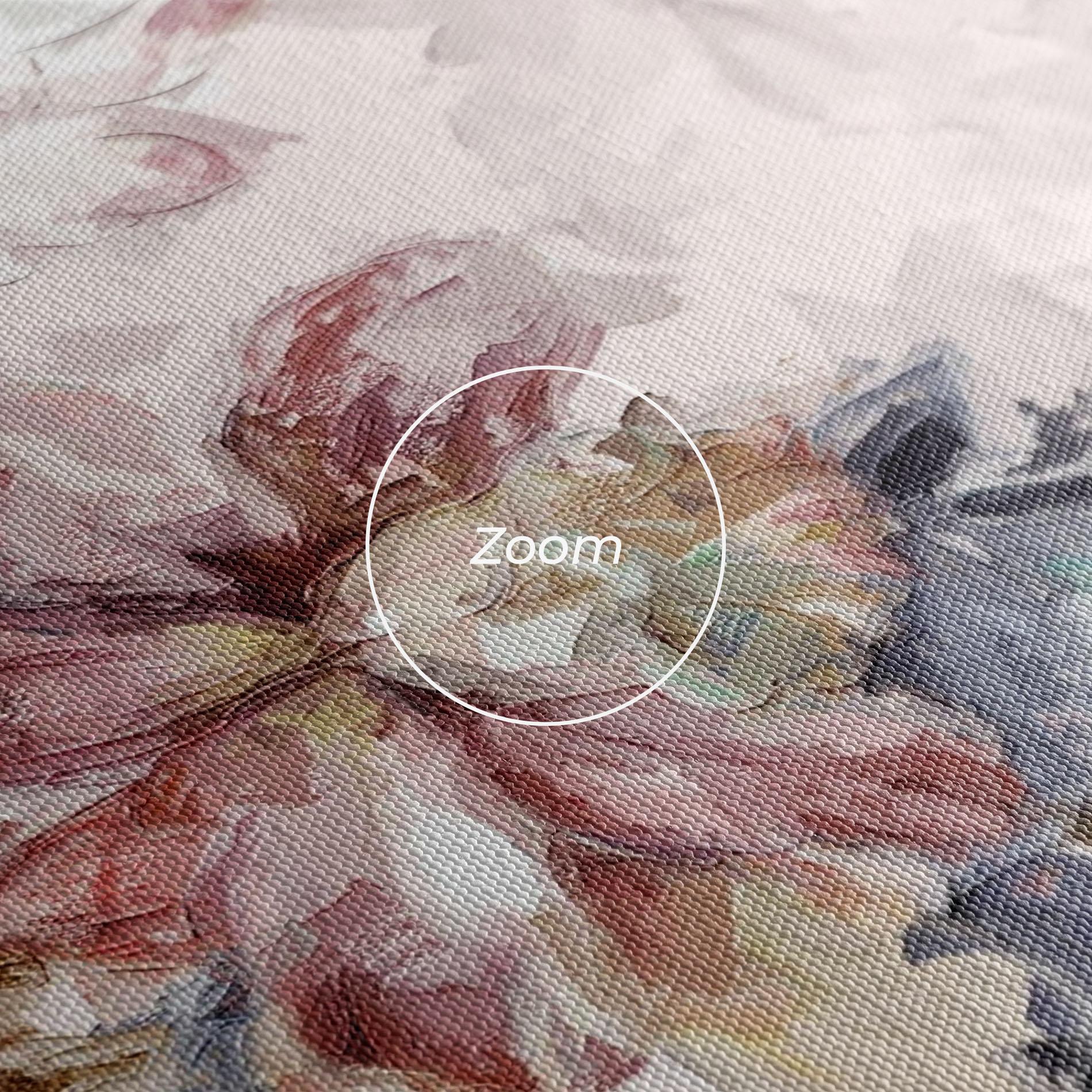 Vászonkép Painted Flowers mockup 3