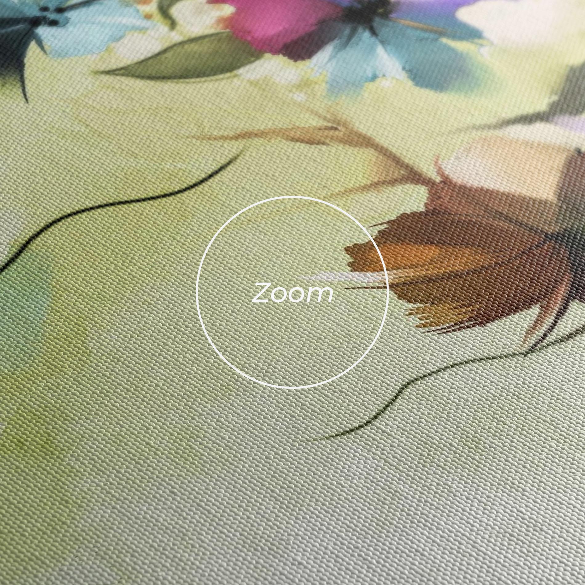 Vászonkép Ramura Cu Flori mockup 3