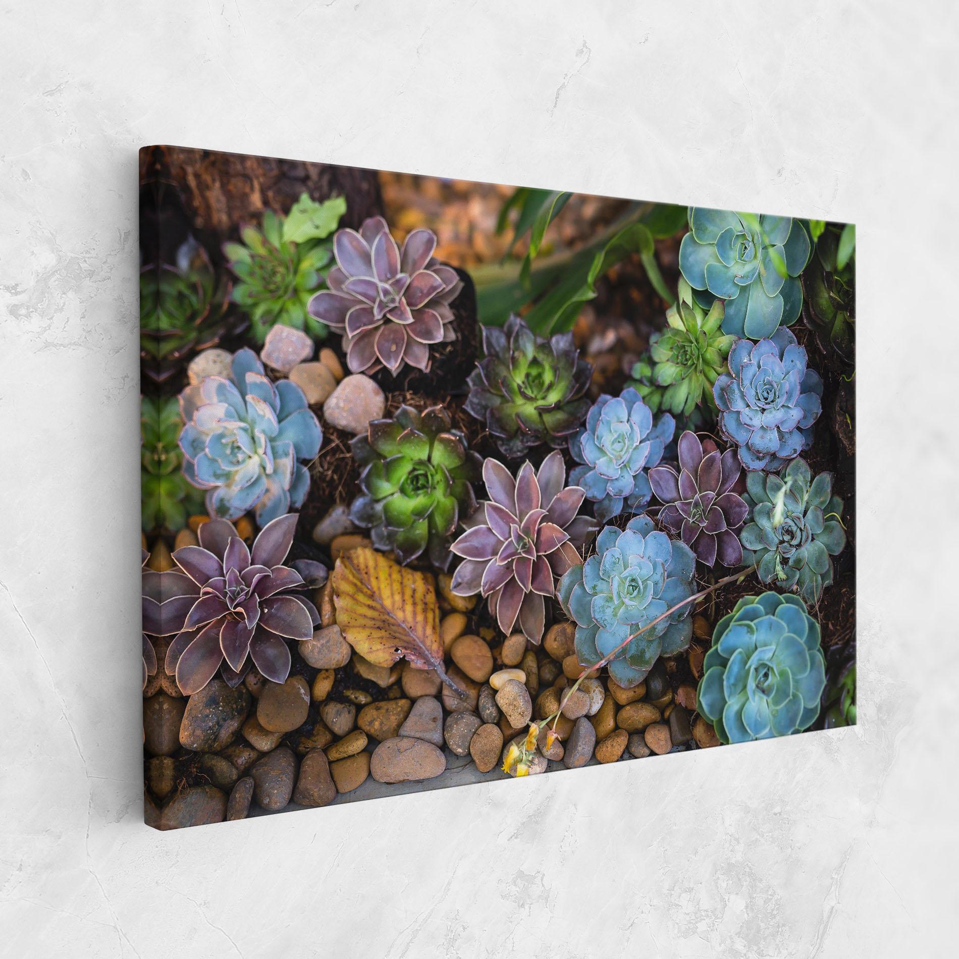 Vászonkép Colorful Flowers mockup 1