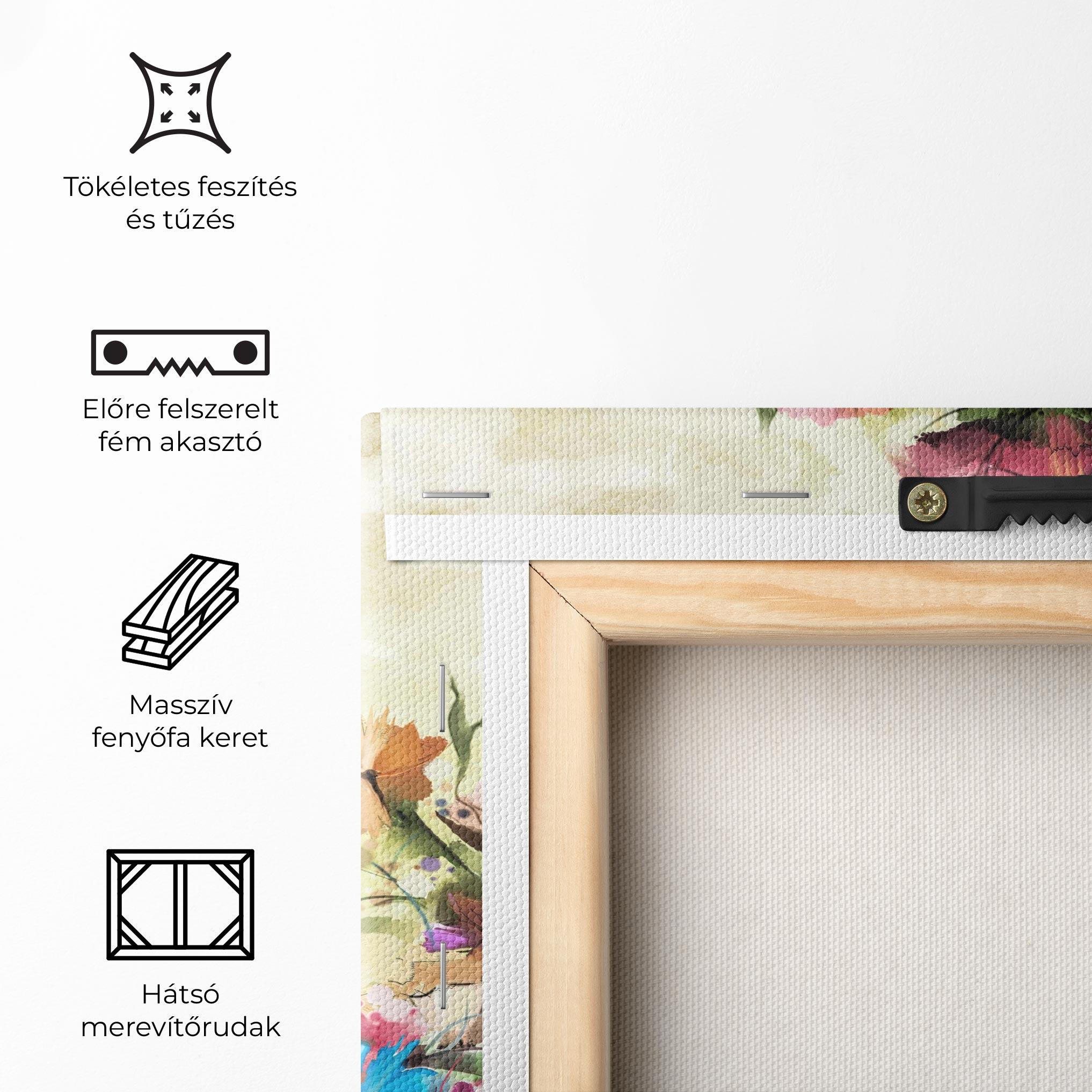 Vászonkép Ramura Cu Flori mockup 5