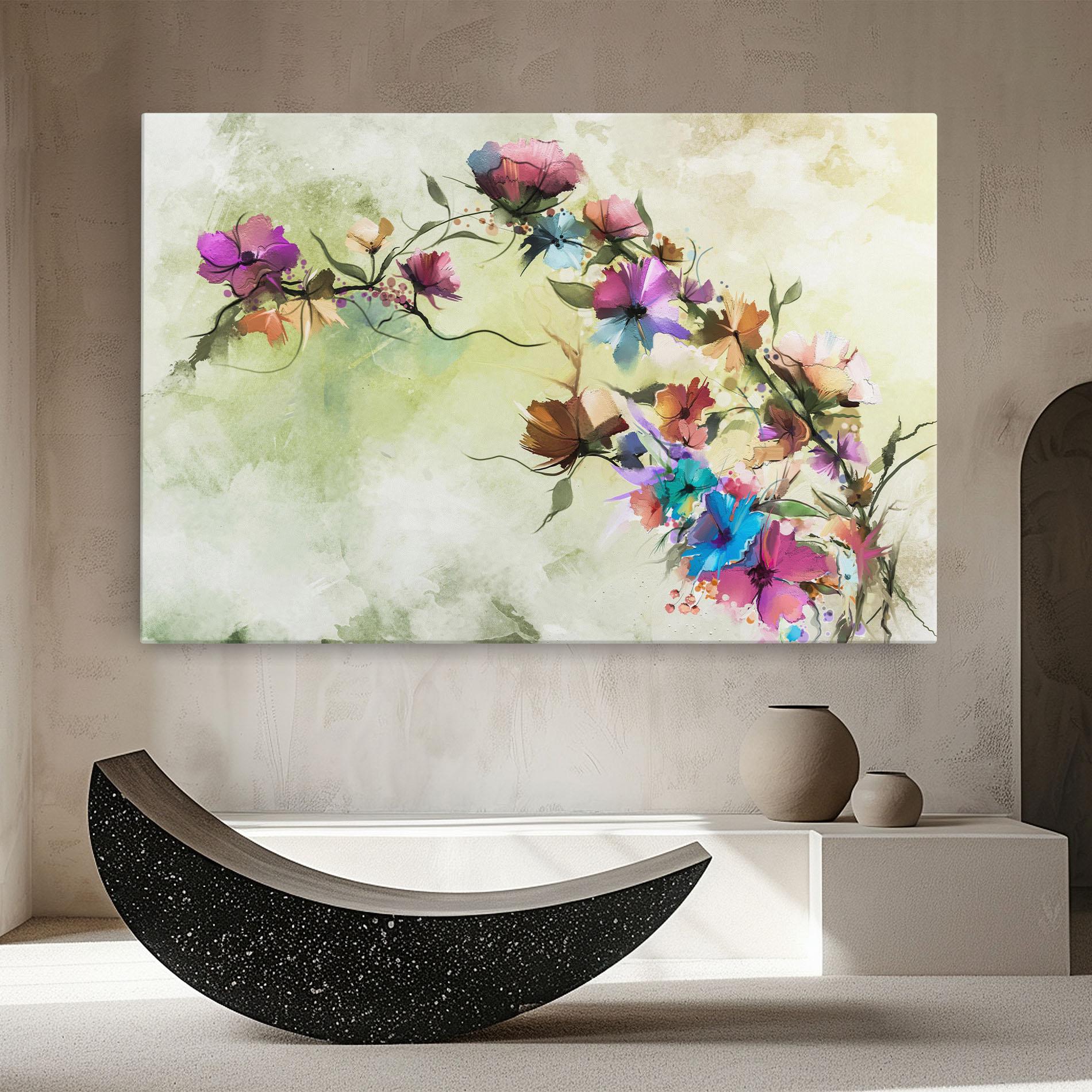 Vászonkép Ramura Cu Flori mockup 8