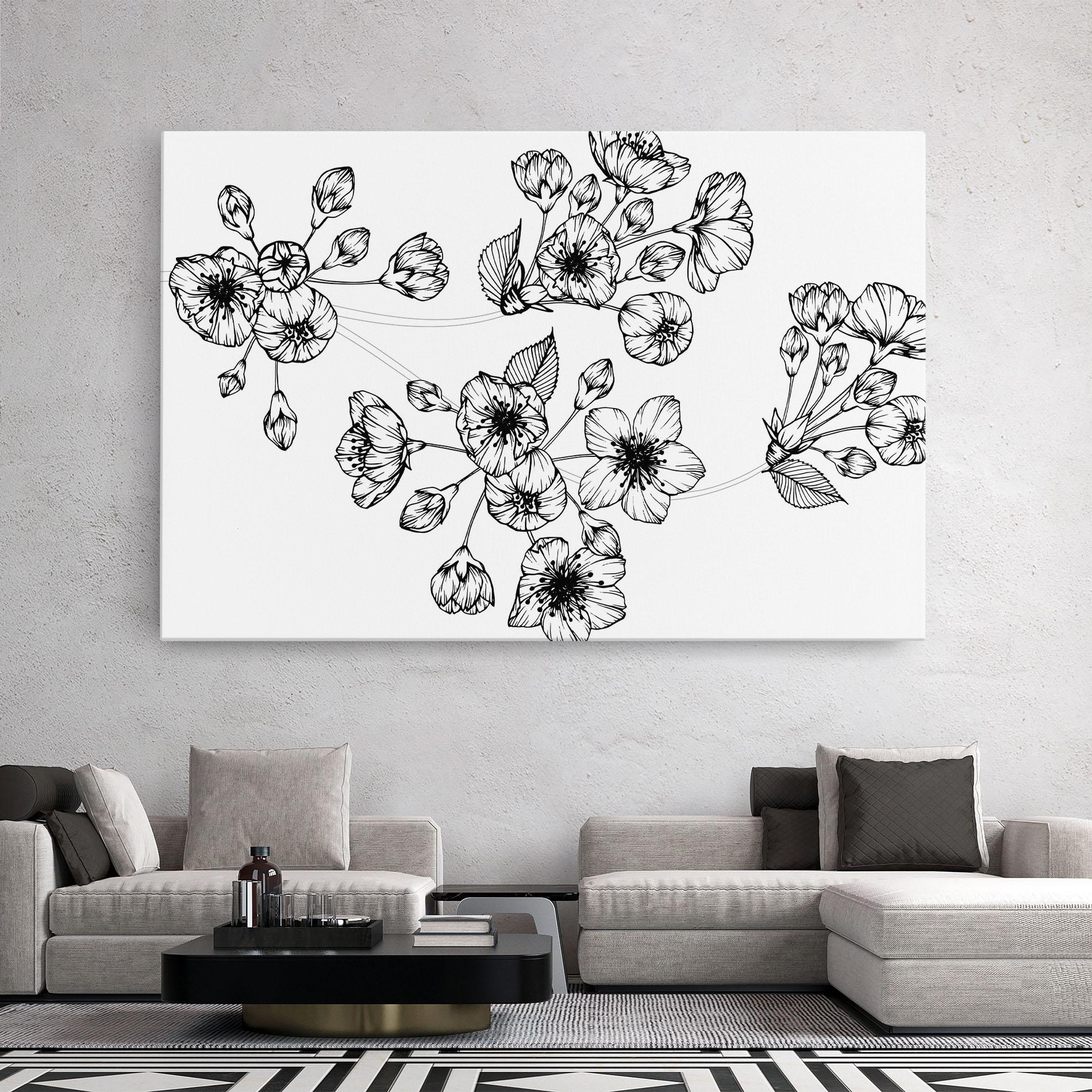 Vászonkép Sakura Line mockup 2