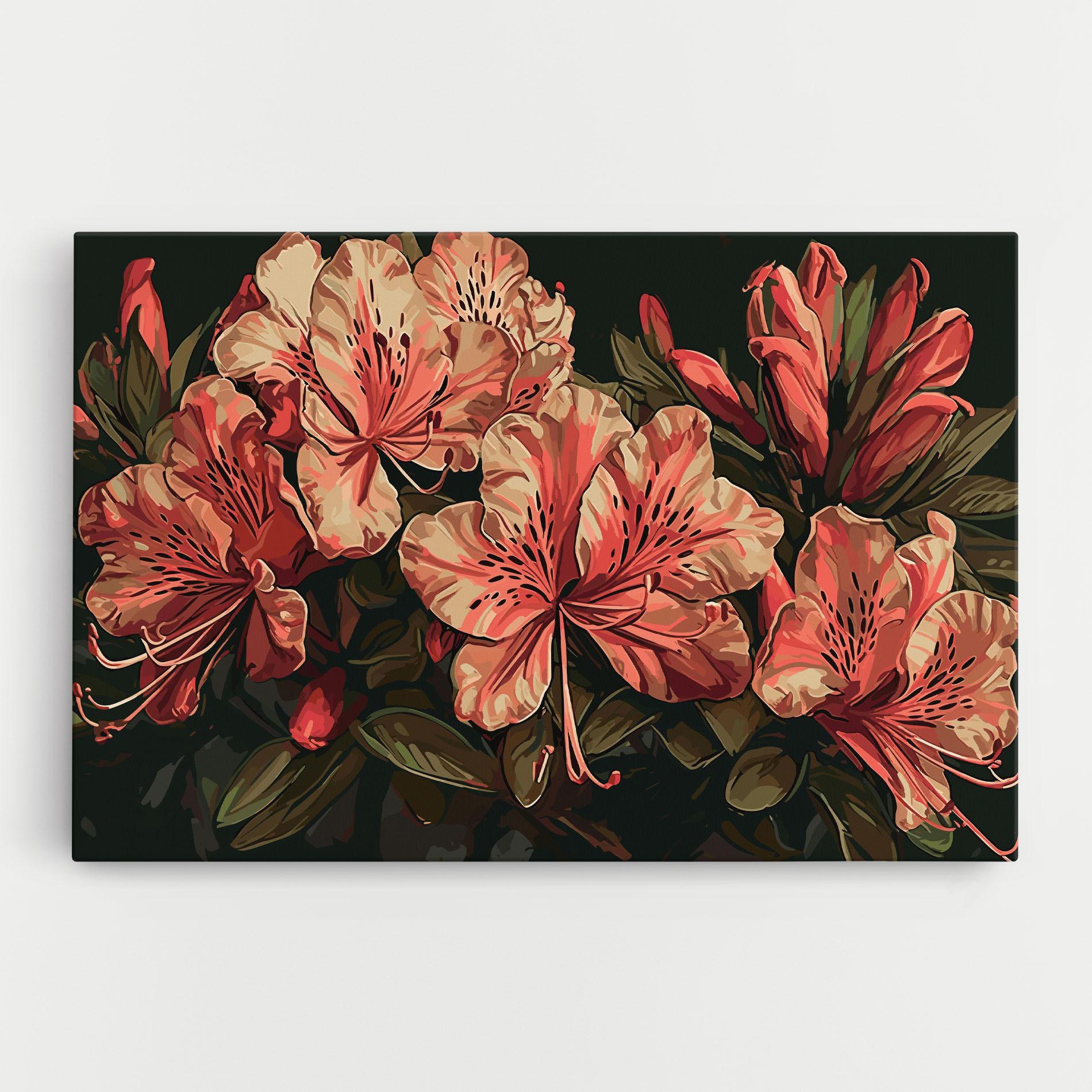 Vászonkép Cream Exotic Art mockup 0