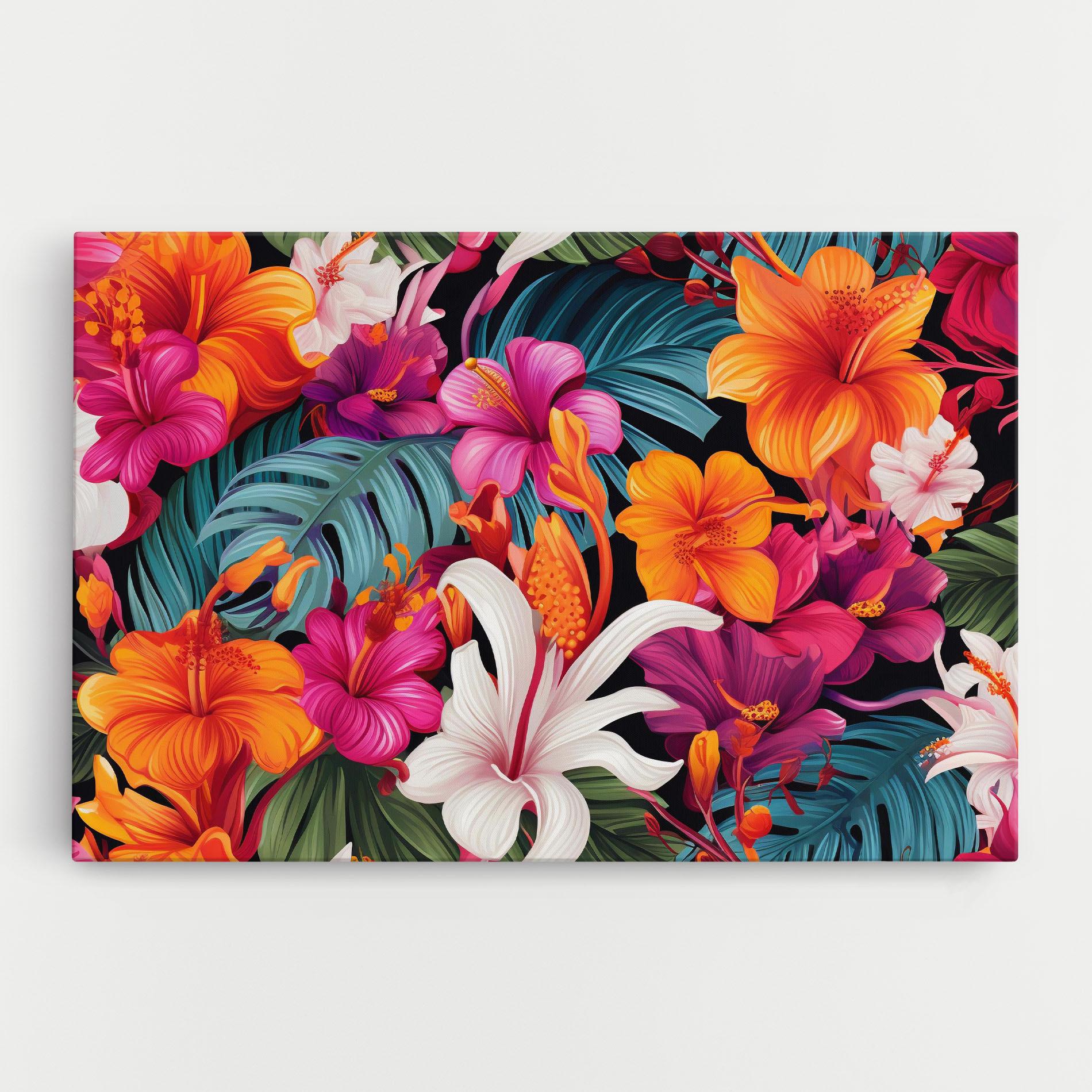 Vászonkép Exotic Patern mockup 0