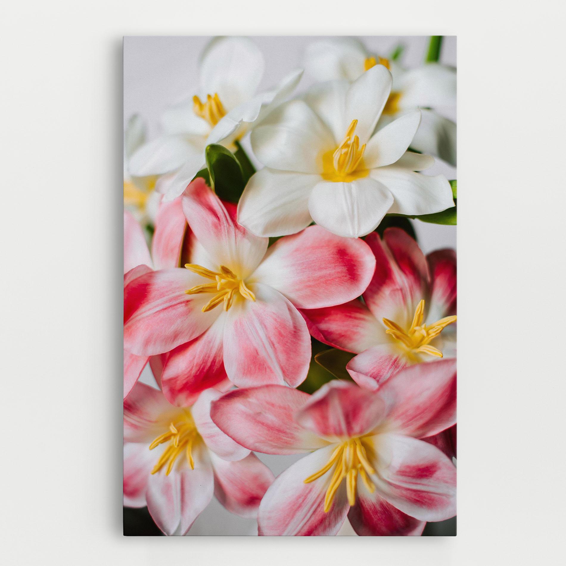 Vászonkép Beautiful Exotic Flower mockup 0