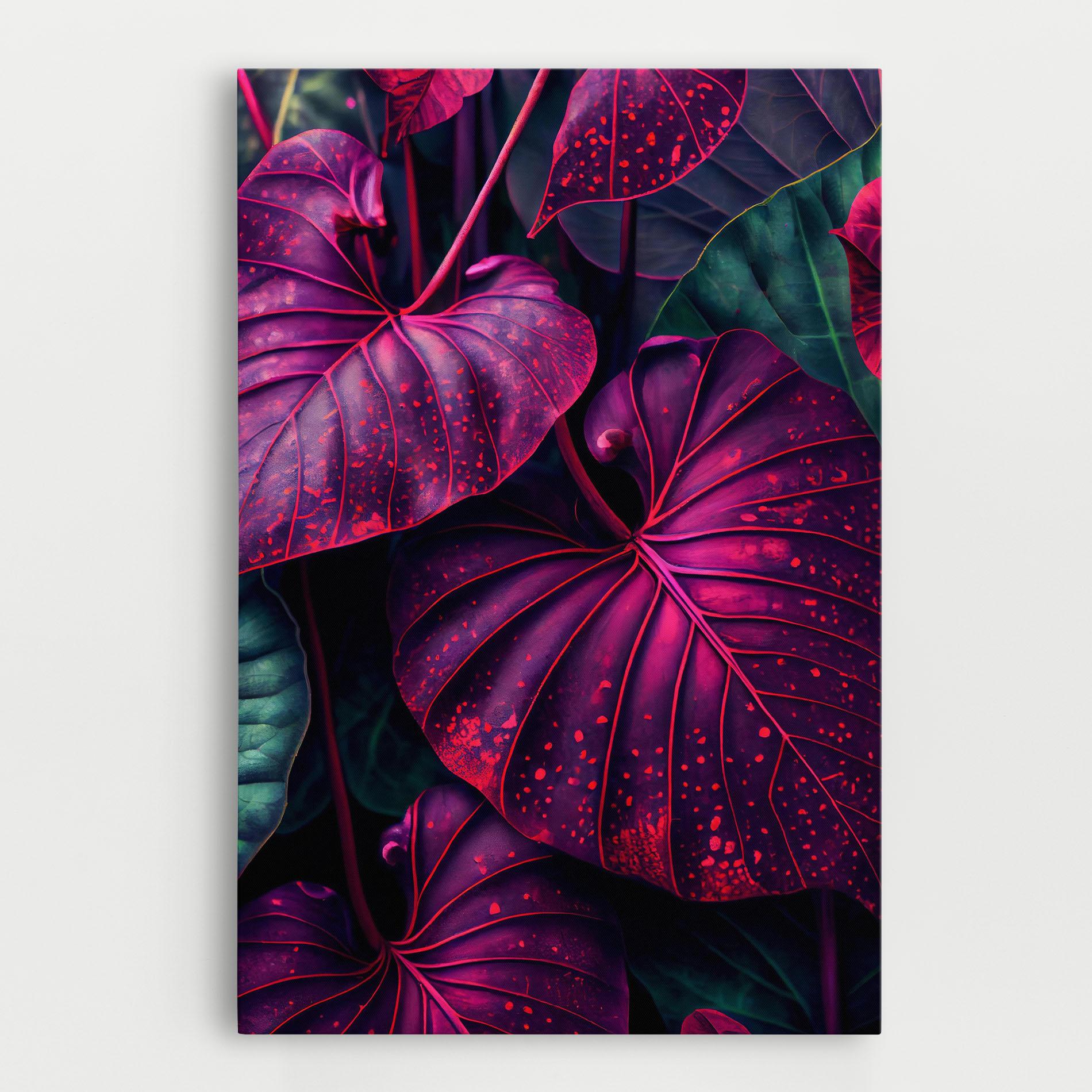 Vászonkép Big Purple Exotic mockup 0