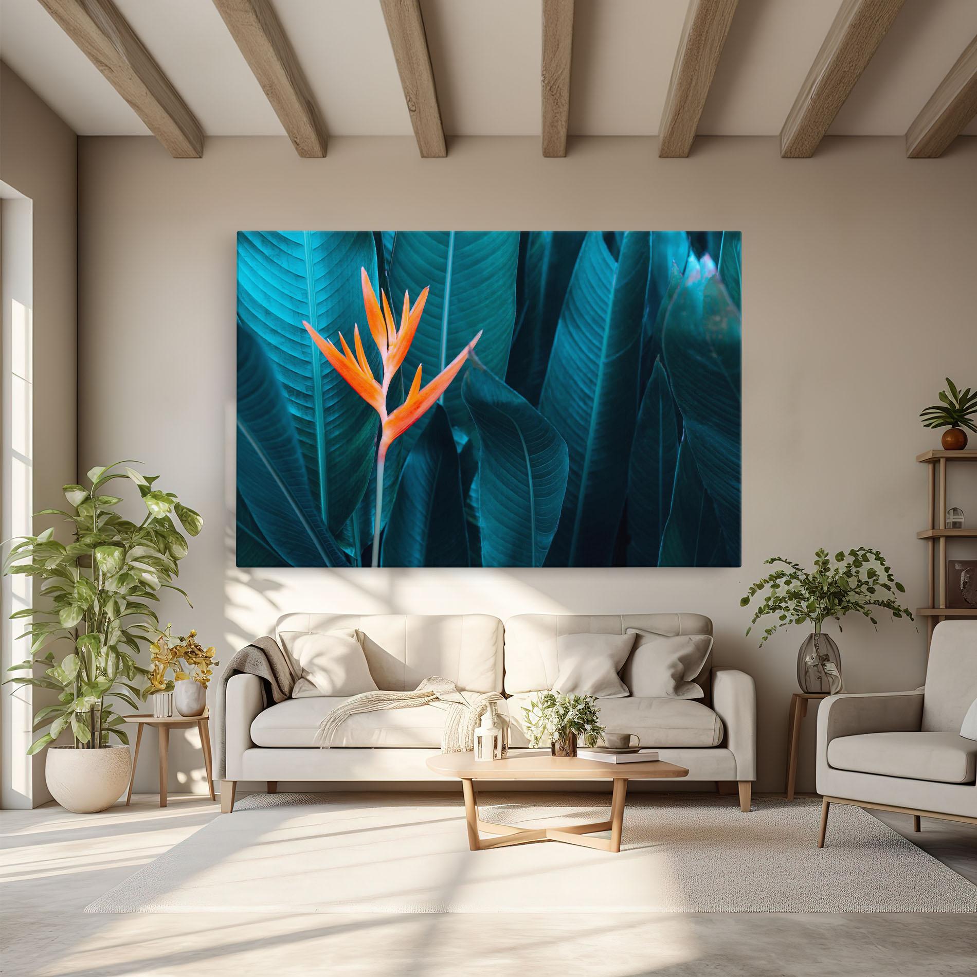 Vászonkép Orange Green Exotic mockup 6