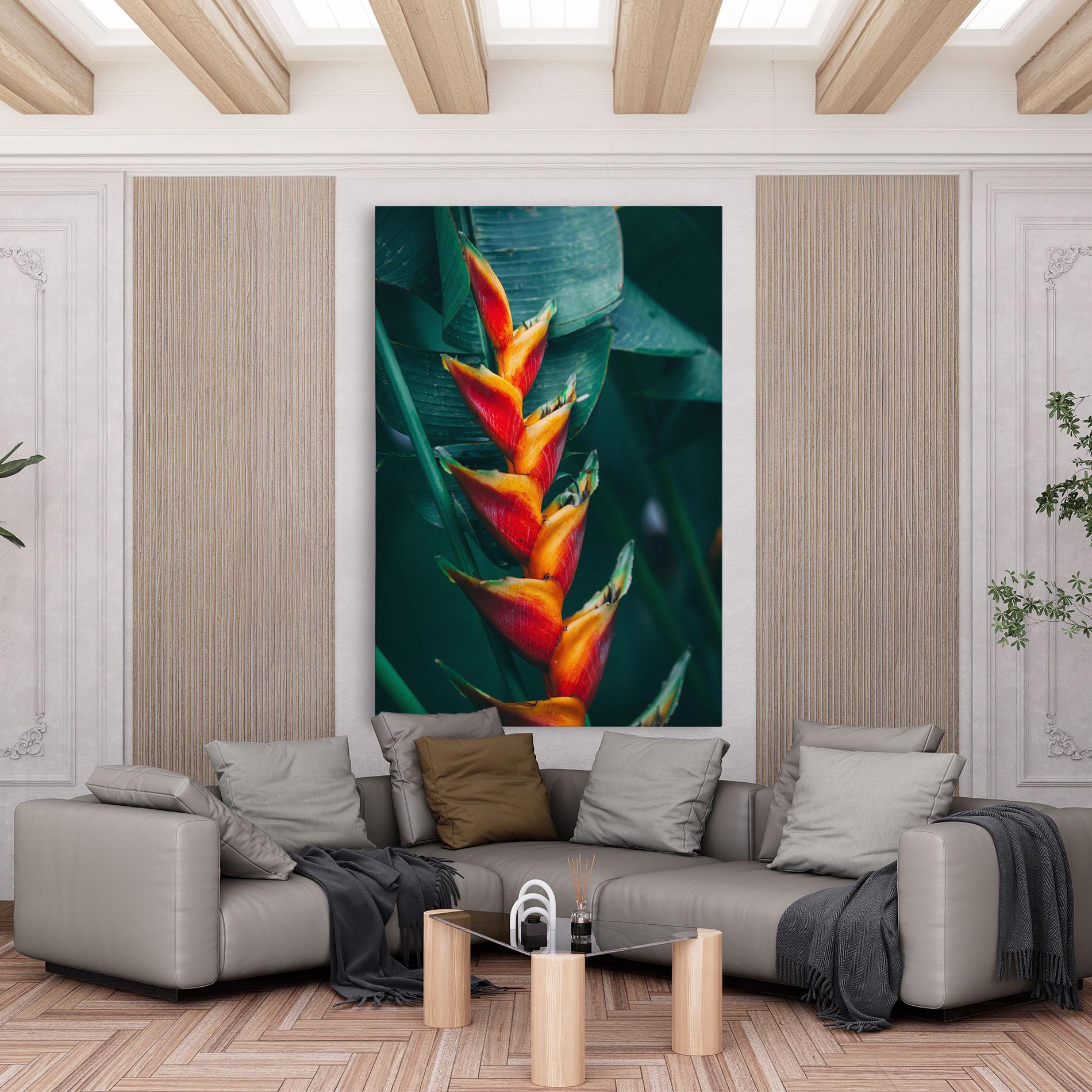 Vászonkép Red Orange Exotic mockup 6