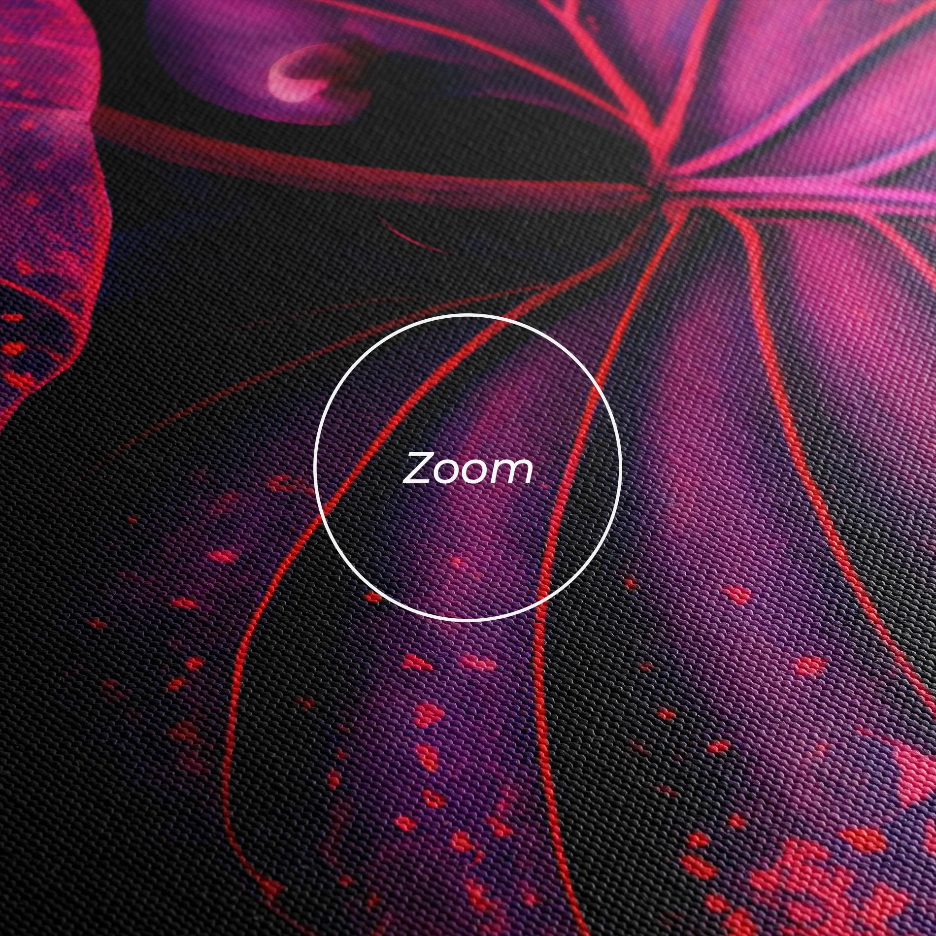 Vászonkép Big Purple Exotic mockup 3