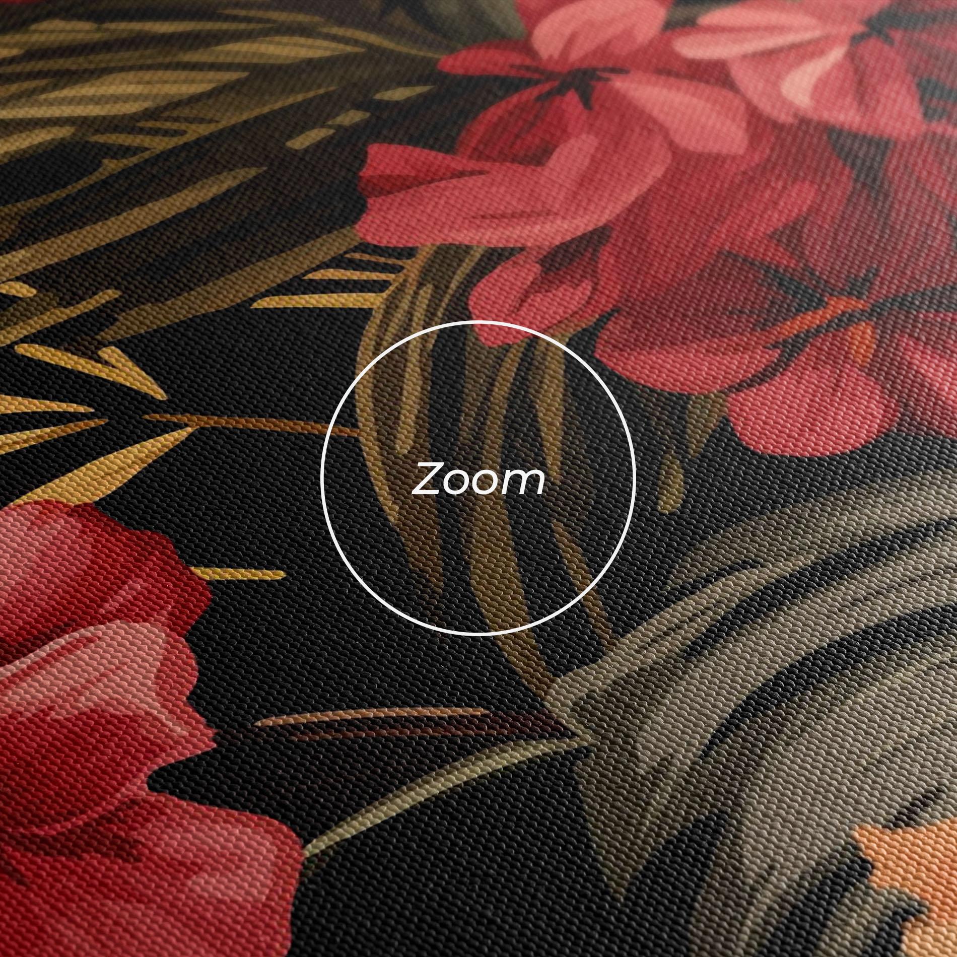 Vászonkép Exotic Flower Plant mockup 3