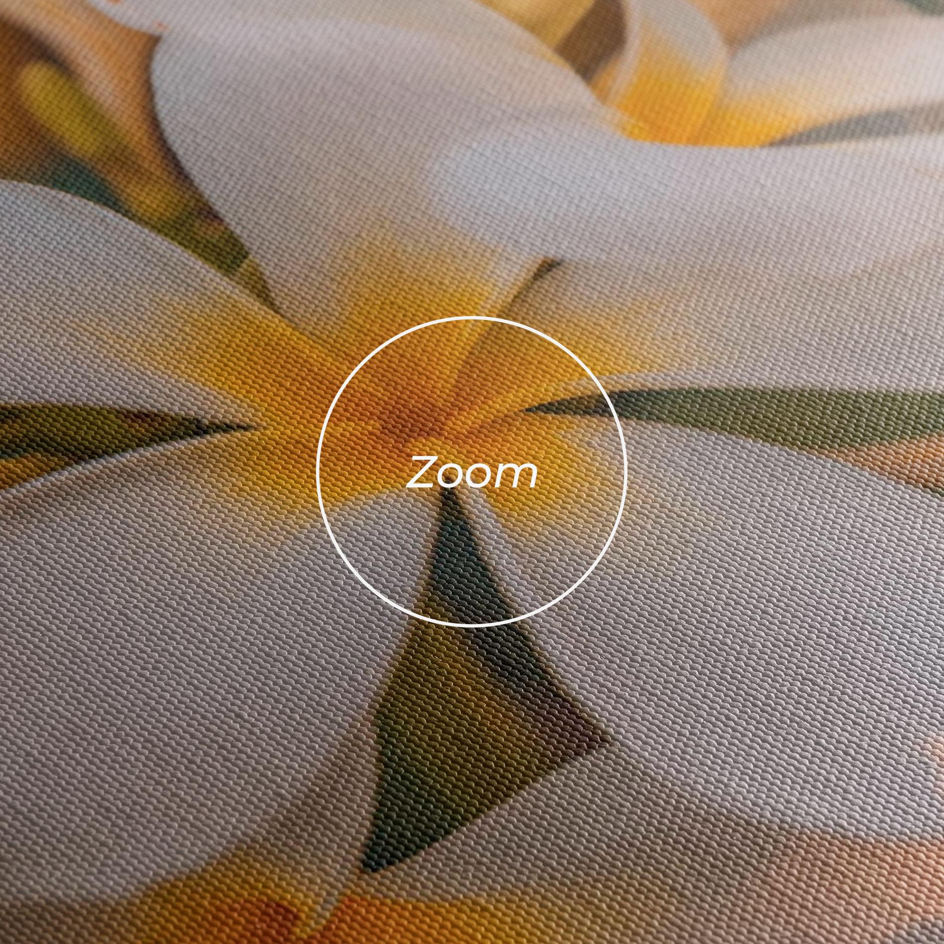 Vászonkép White Plumeria mockup 3