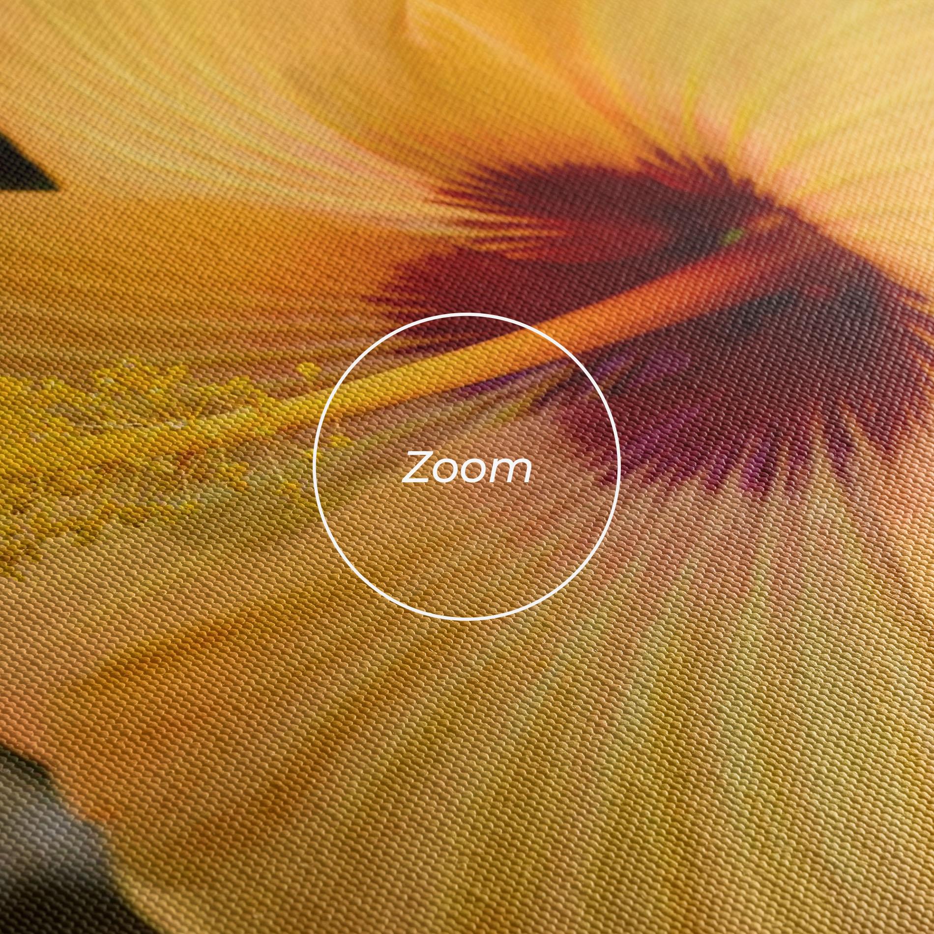 Vászonkép Yellow Hibiscus mockup 3