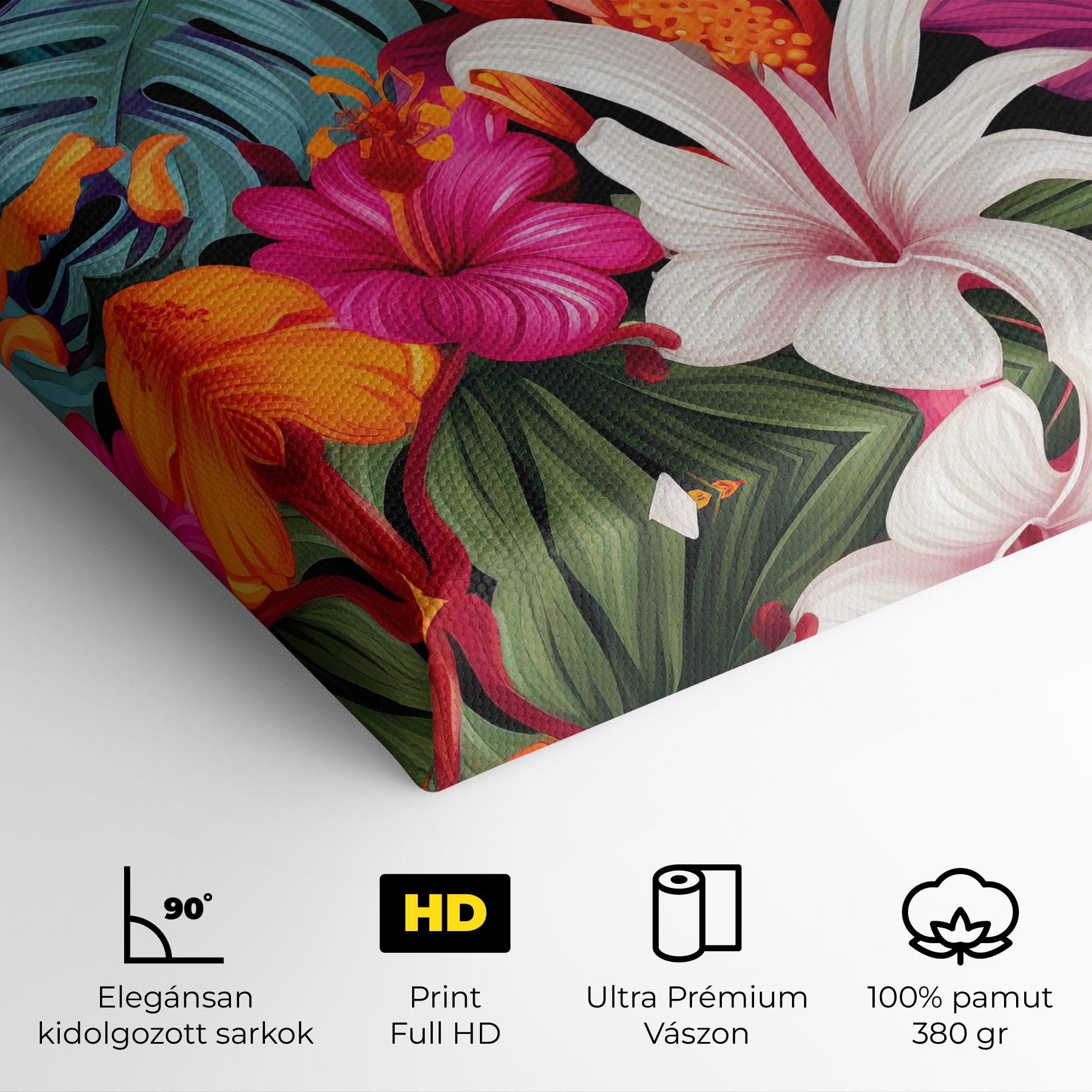 Vászonkép Exotic Patern mockup 4