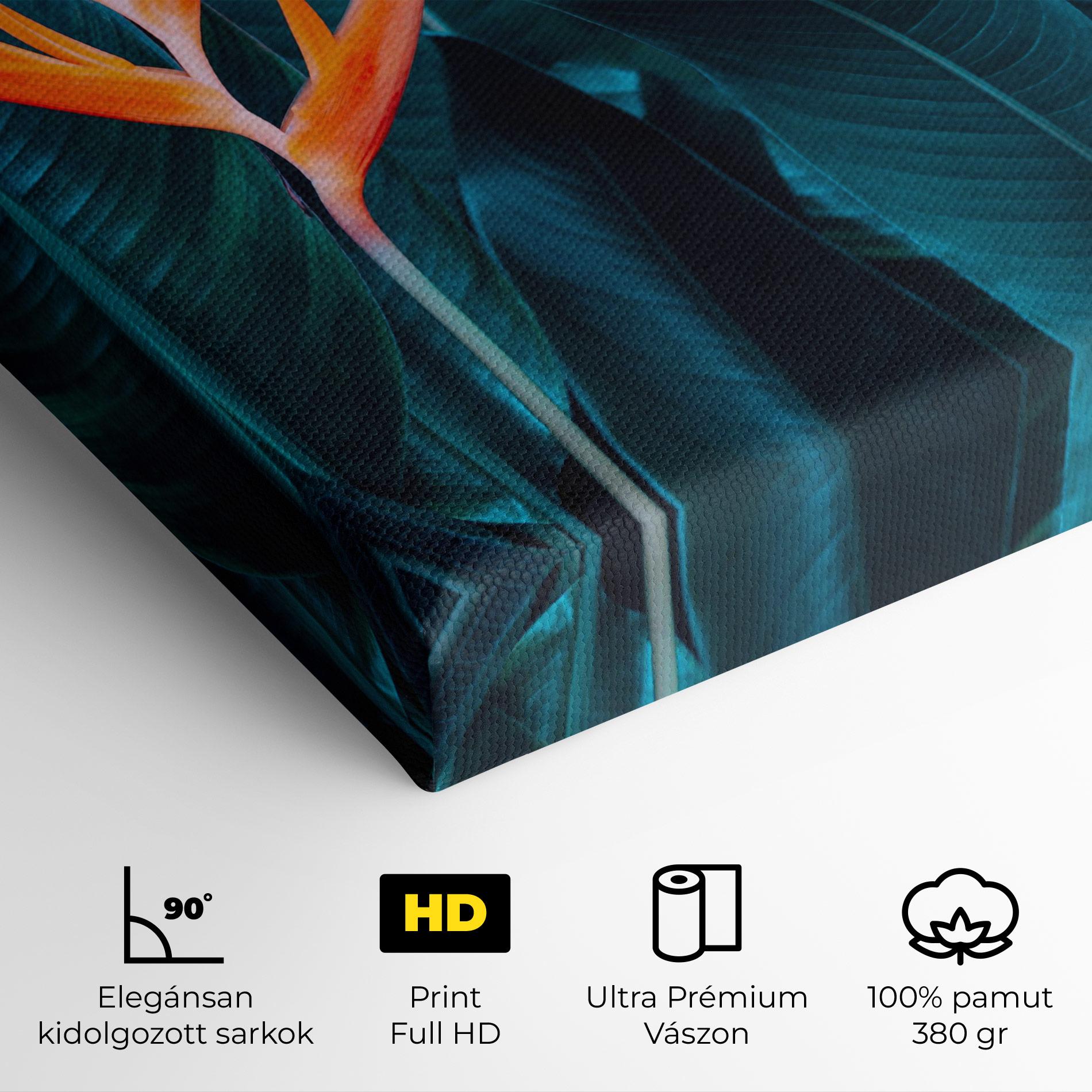 Vászonkép Orange Green Exotic mockup 4