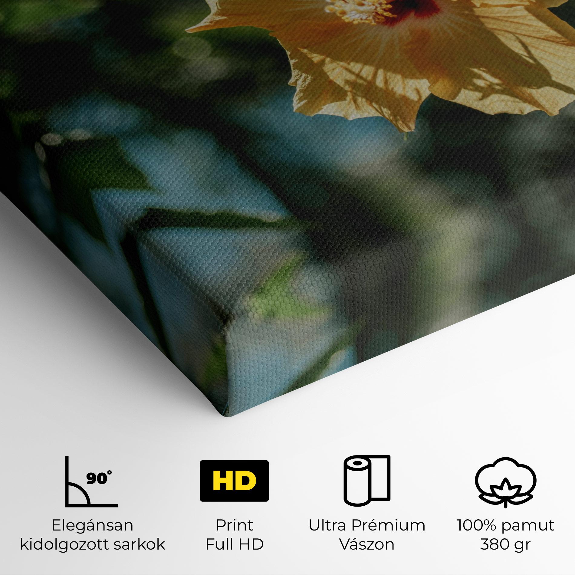 Vászonkép Yellow Pretty Exotic mockup 4