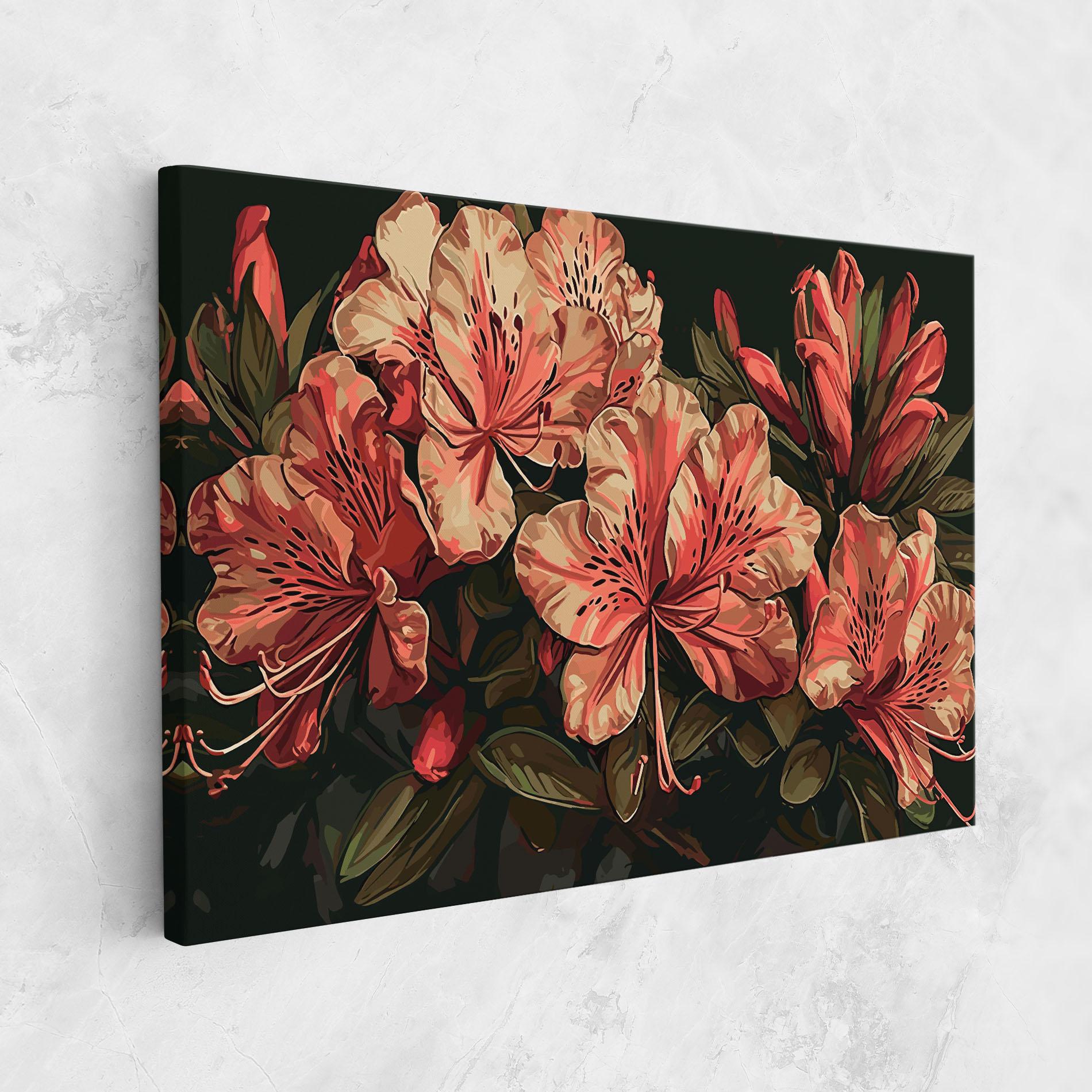 Vászonkép Cream Exotic Art mockup 1