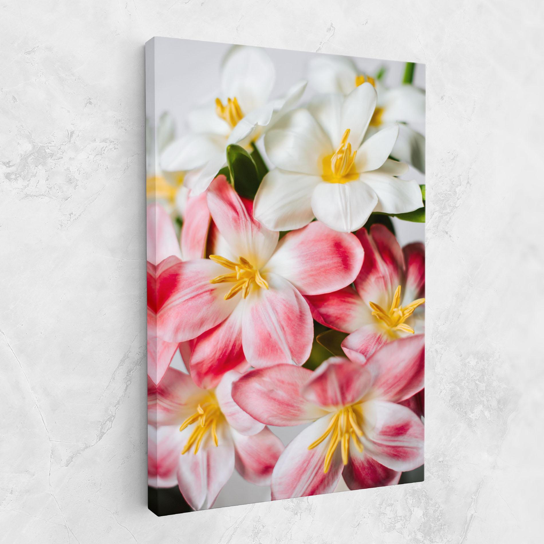 Vászonkép Beautiful Exotic Flower mockup 1