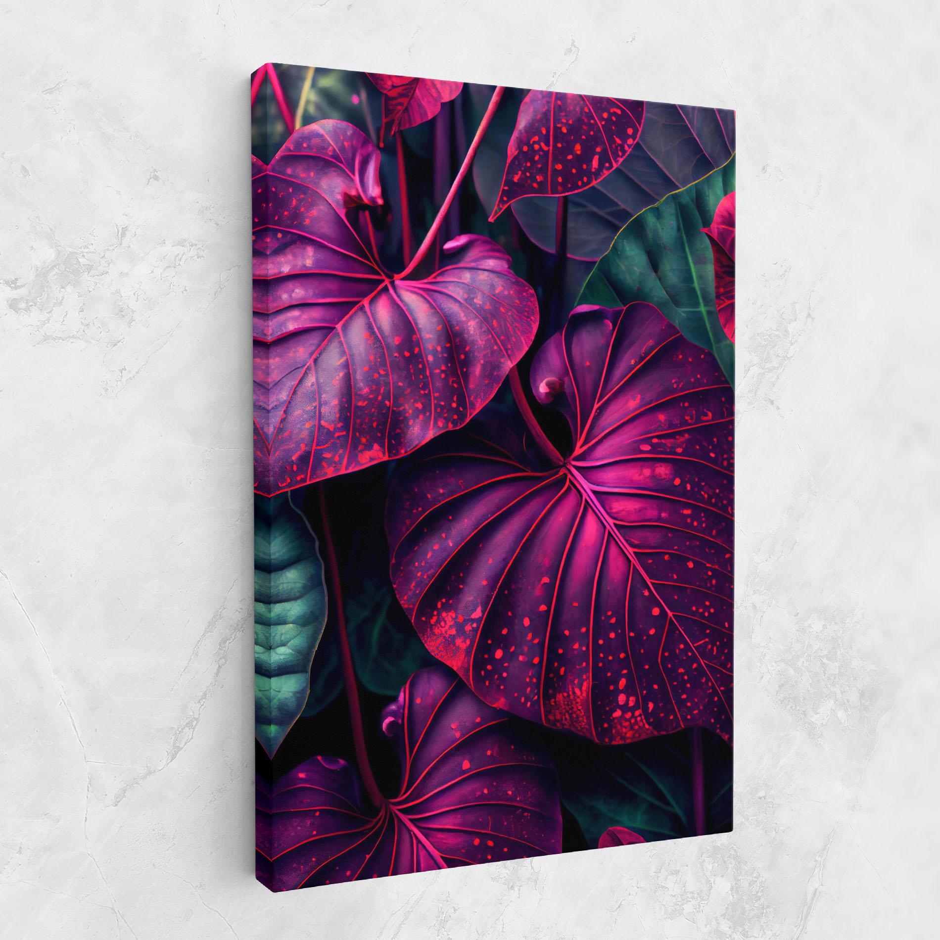 Vászonkép Big Purple Exotic mockup 1