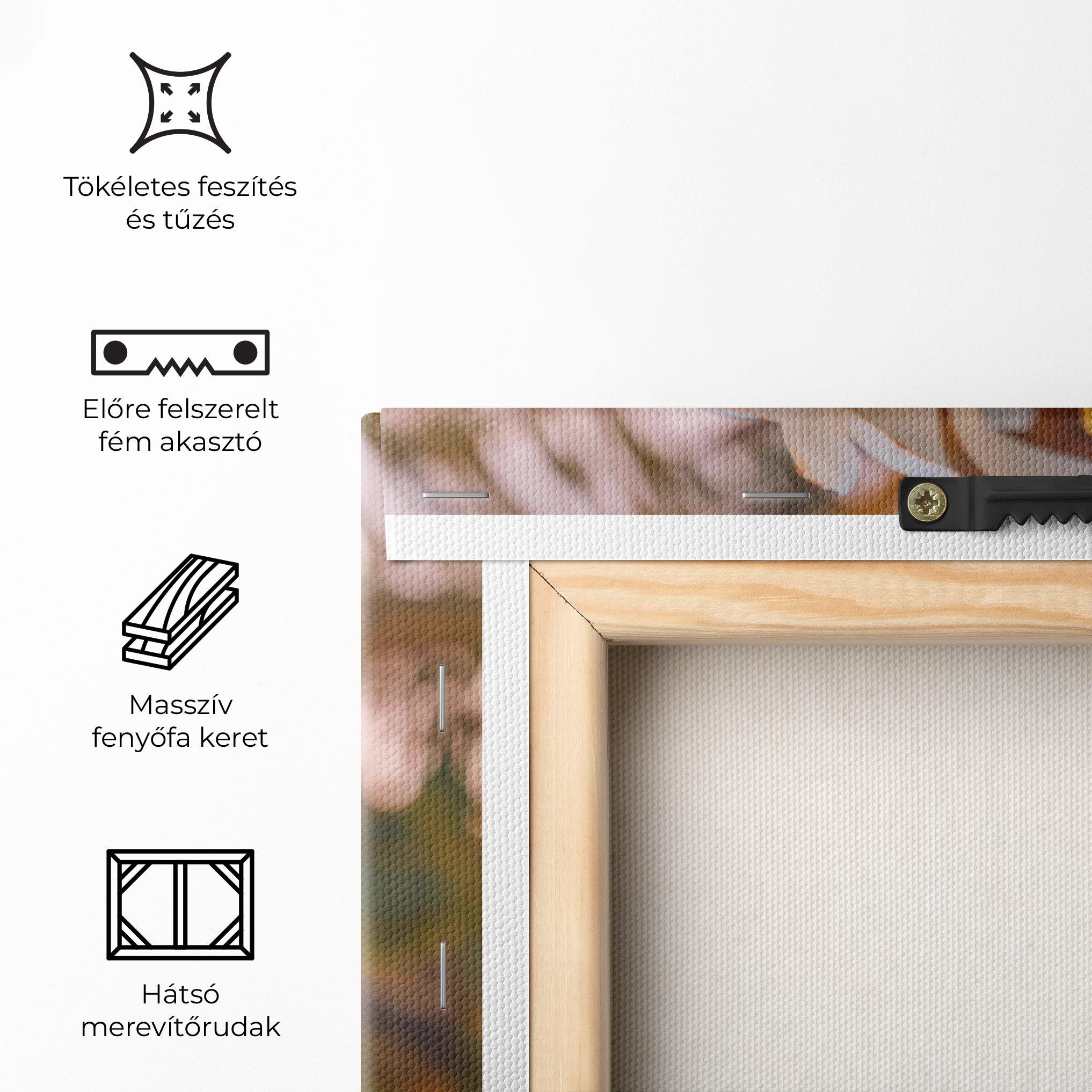 Vászonkép White Plumeria mockup 5