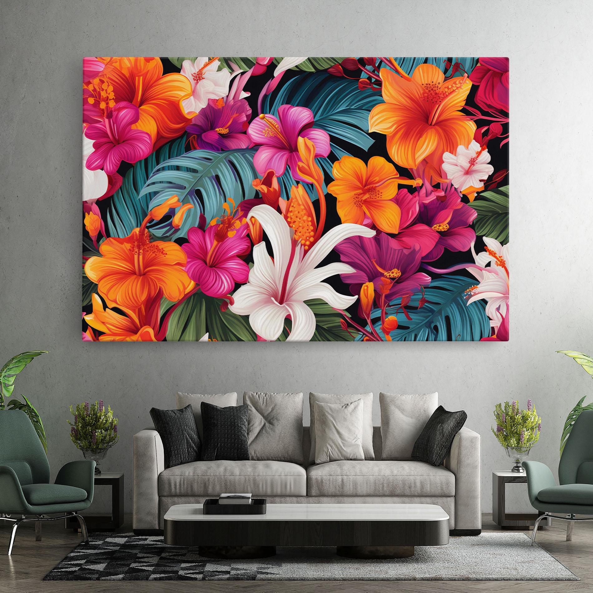 Vászonkép Exotic Patern mockup 7