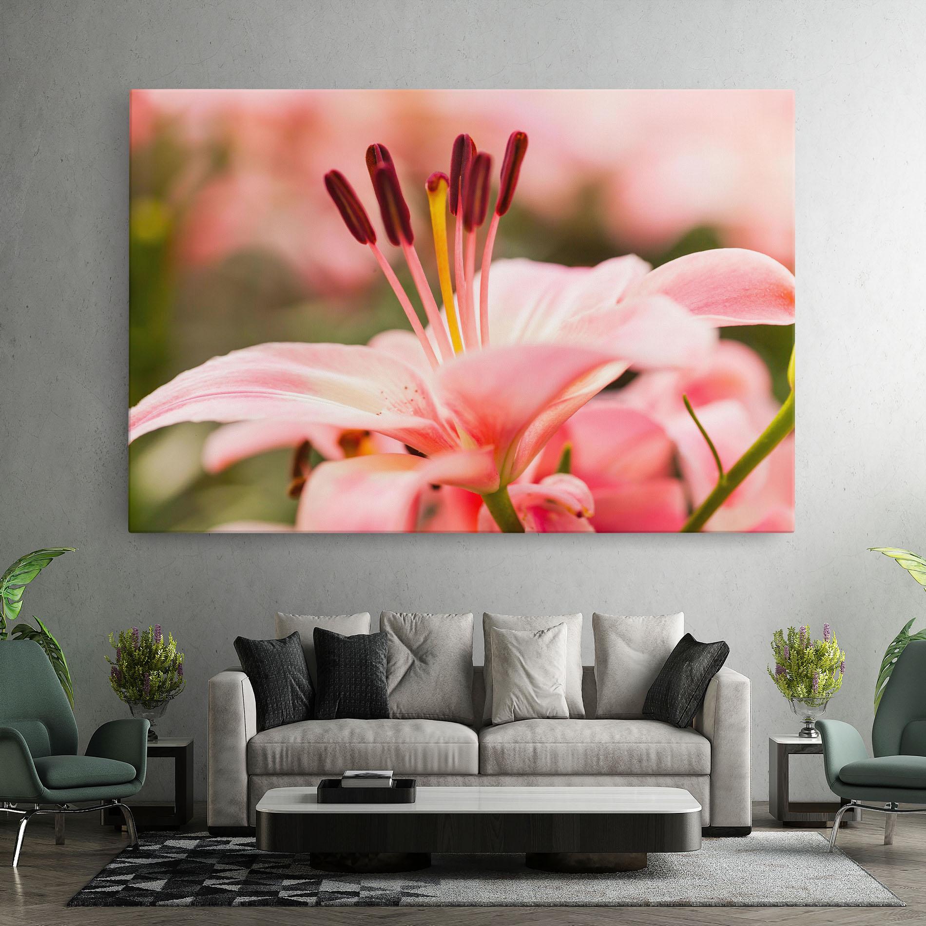 Vászonkép Flower mockup 7