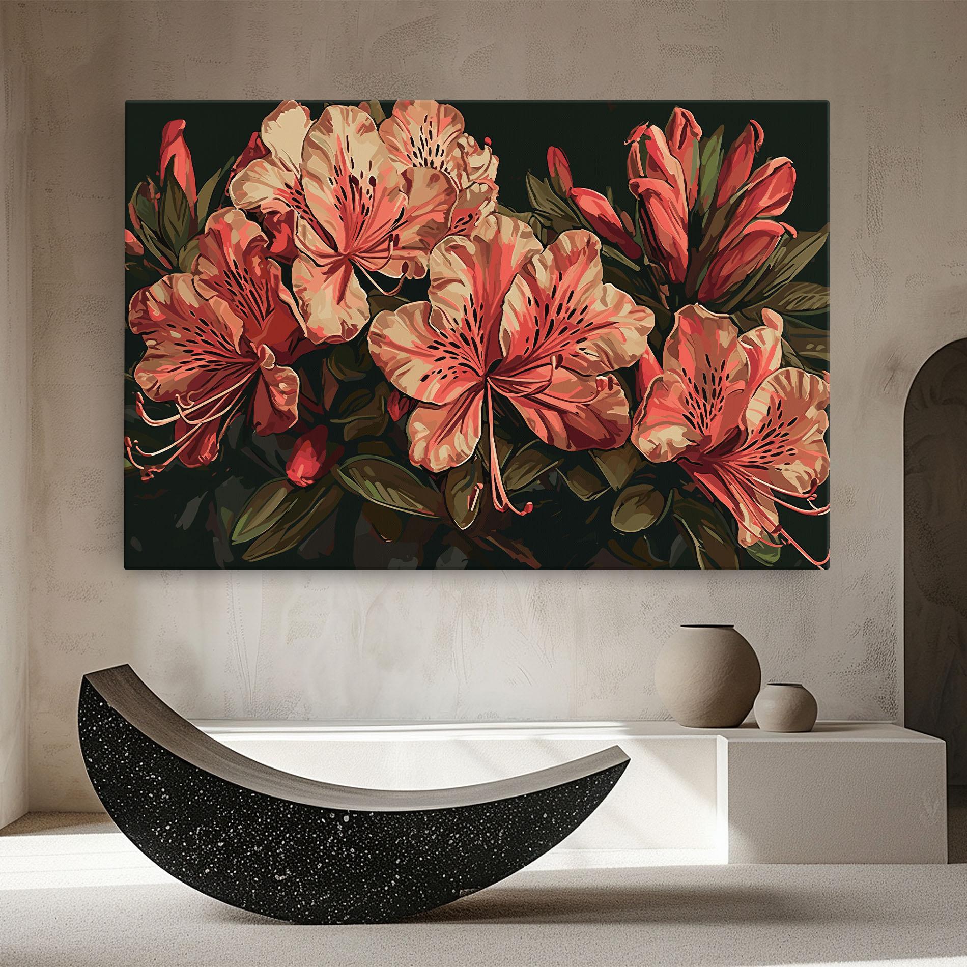 Vászonkép Cream Exotic Art mockup 8