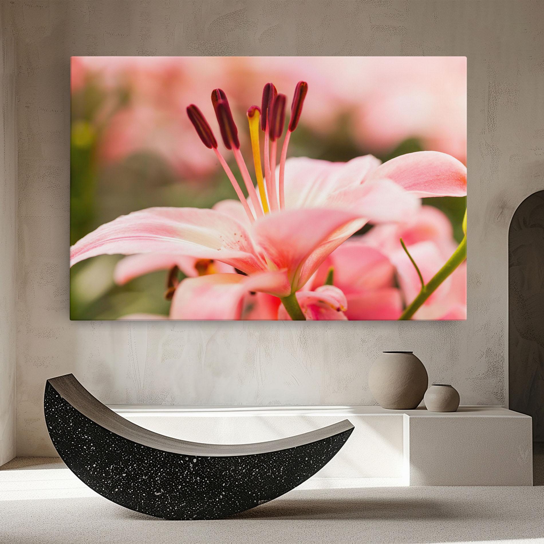 Vászonkép Flower mockup 8