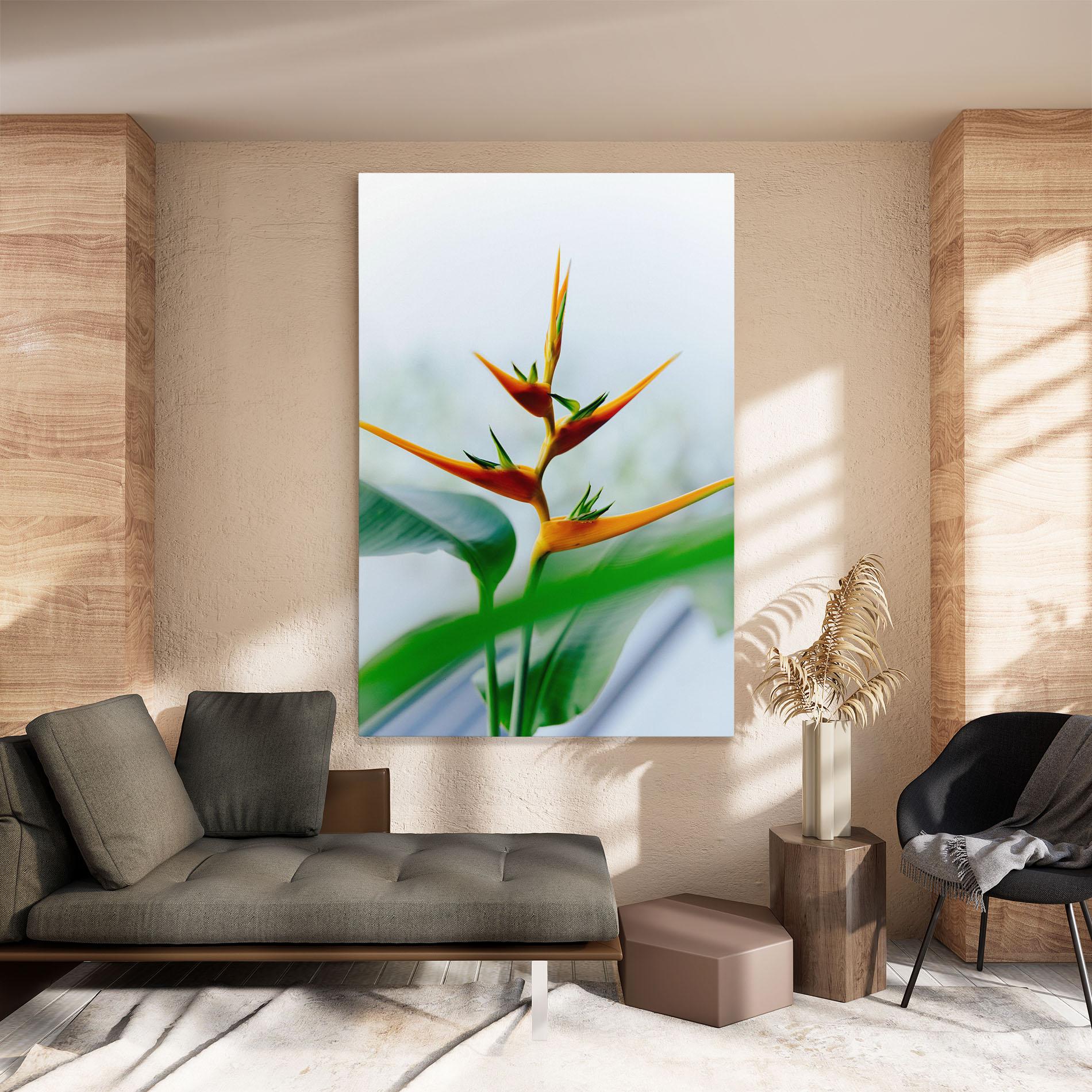 Vászonkép Exotic Orange Green mockup 8