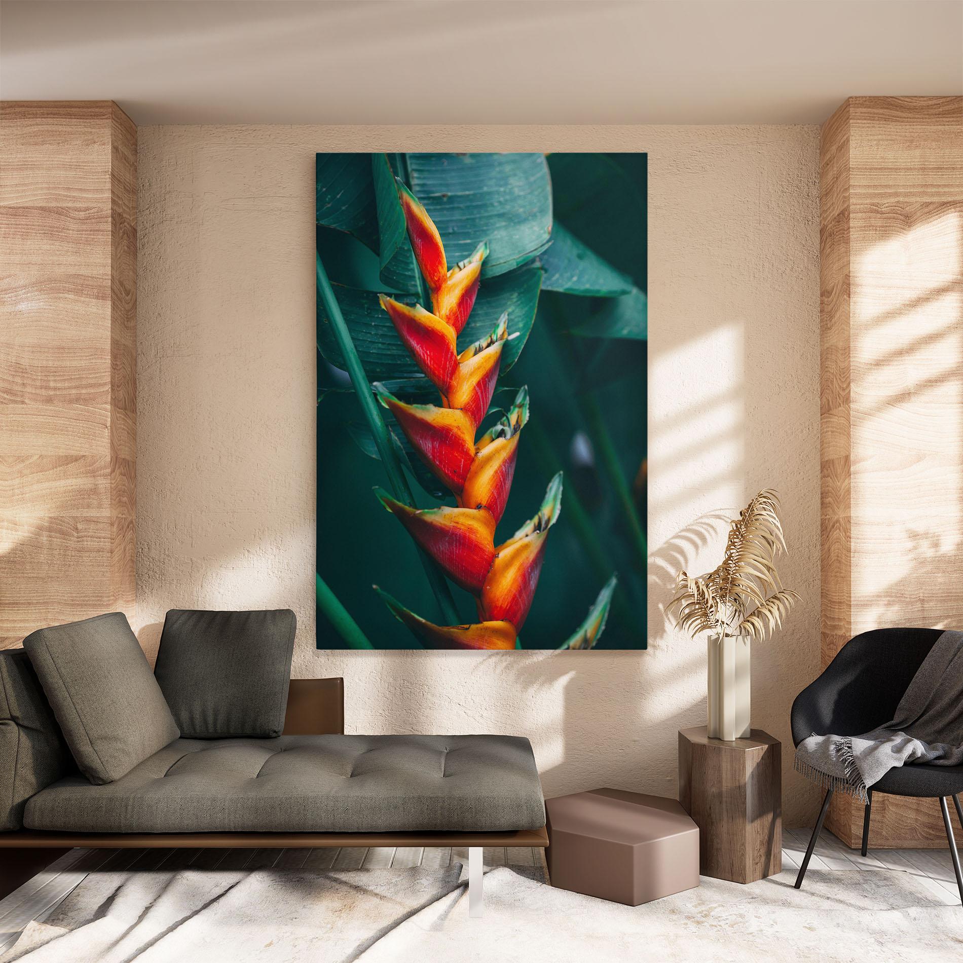 Vászonkép Red Orange Exotic mockup 8