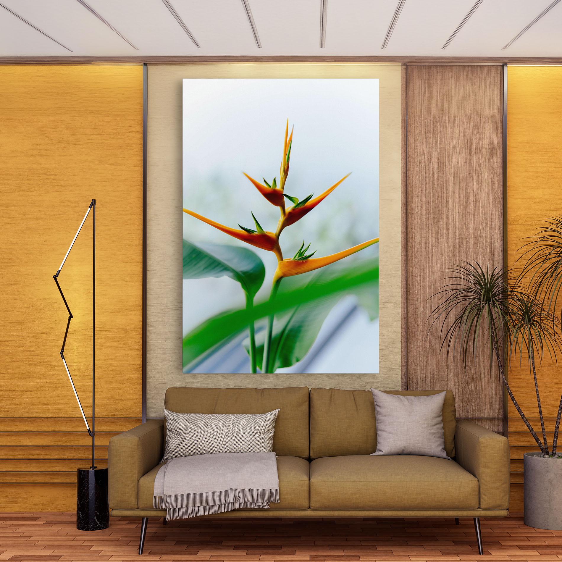 Vászonkép Exotic Orange Green mockup 9